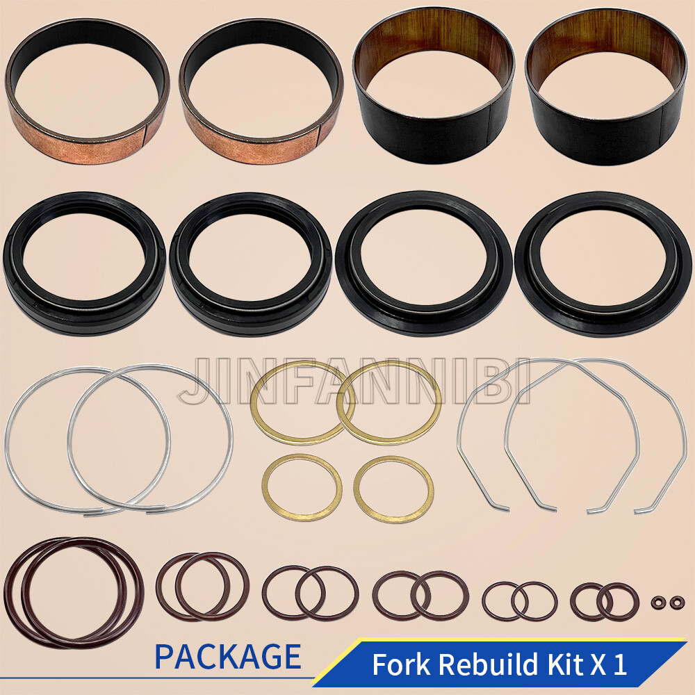Fork Bushing Dust Oil Seal Rebuild Kit for Yamaha YZ125 YZ250 YZ400 YZ426 YZ450
