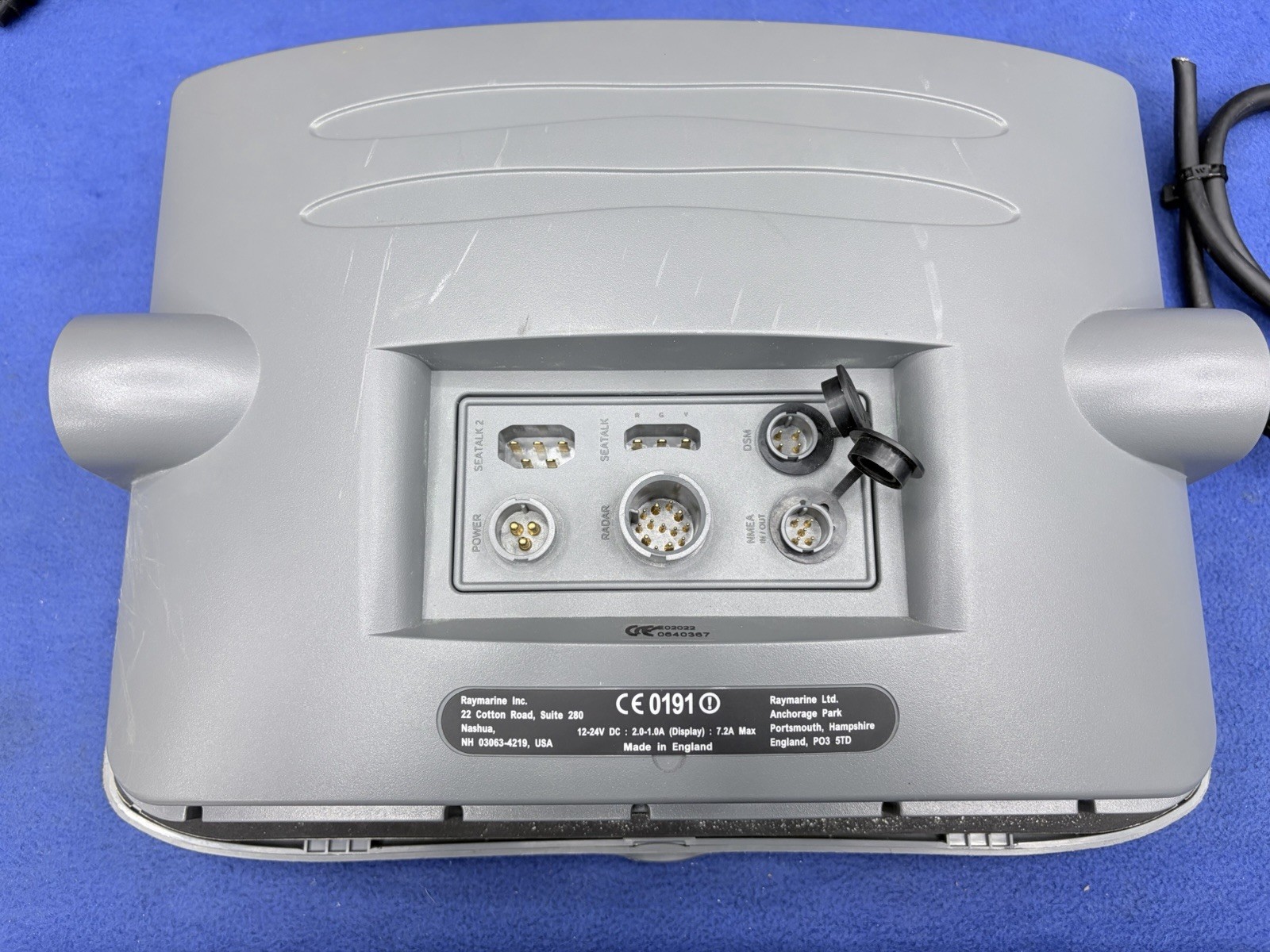 Raymarine C120 Classic GPS Chartplotter Multifunction Display- Tested & Warranty