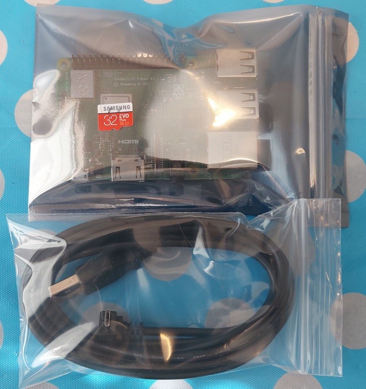 Raspberry Pi 3 Model B+ PLUS Quad Core 1.4GHz 64bit CPU 1GB RAM WiFi 32GB