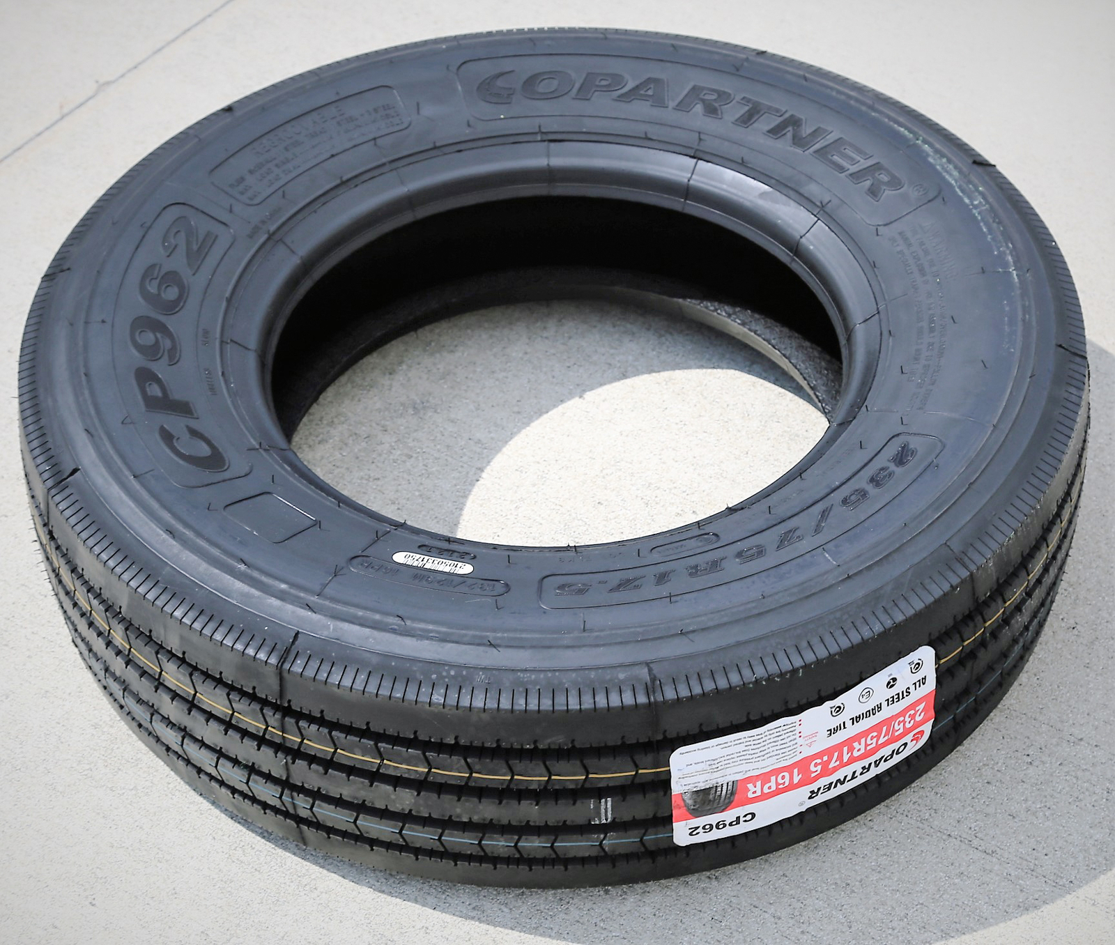 2 Tires Copartner CP962 235/75R17.5 Load H 16 Ply Commercial