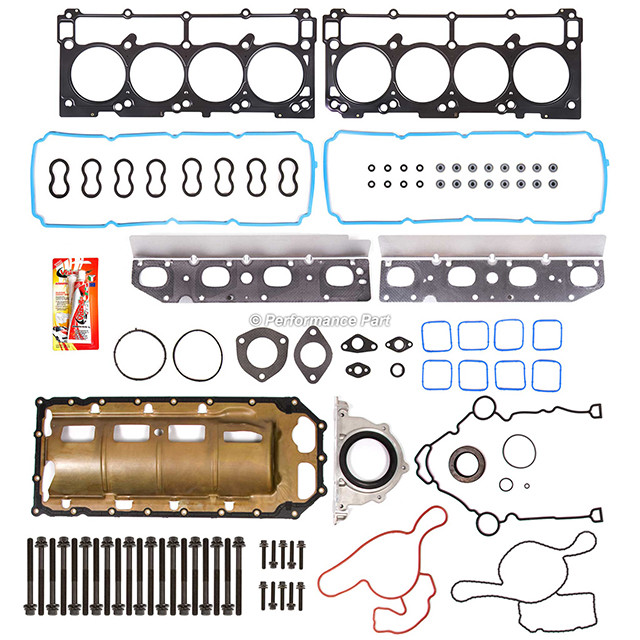 Full Gasket Set Head Bolts for 09-12 Chrysler Dodge Ram 1500 2500 3500 5.7L
