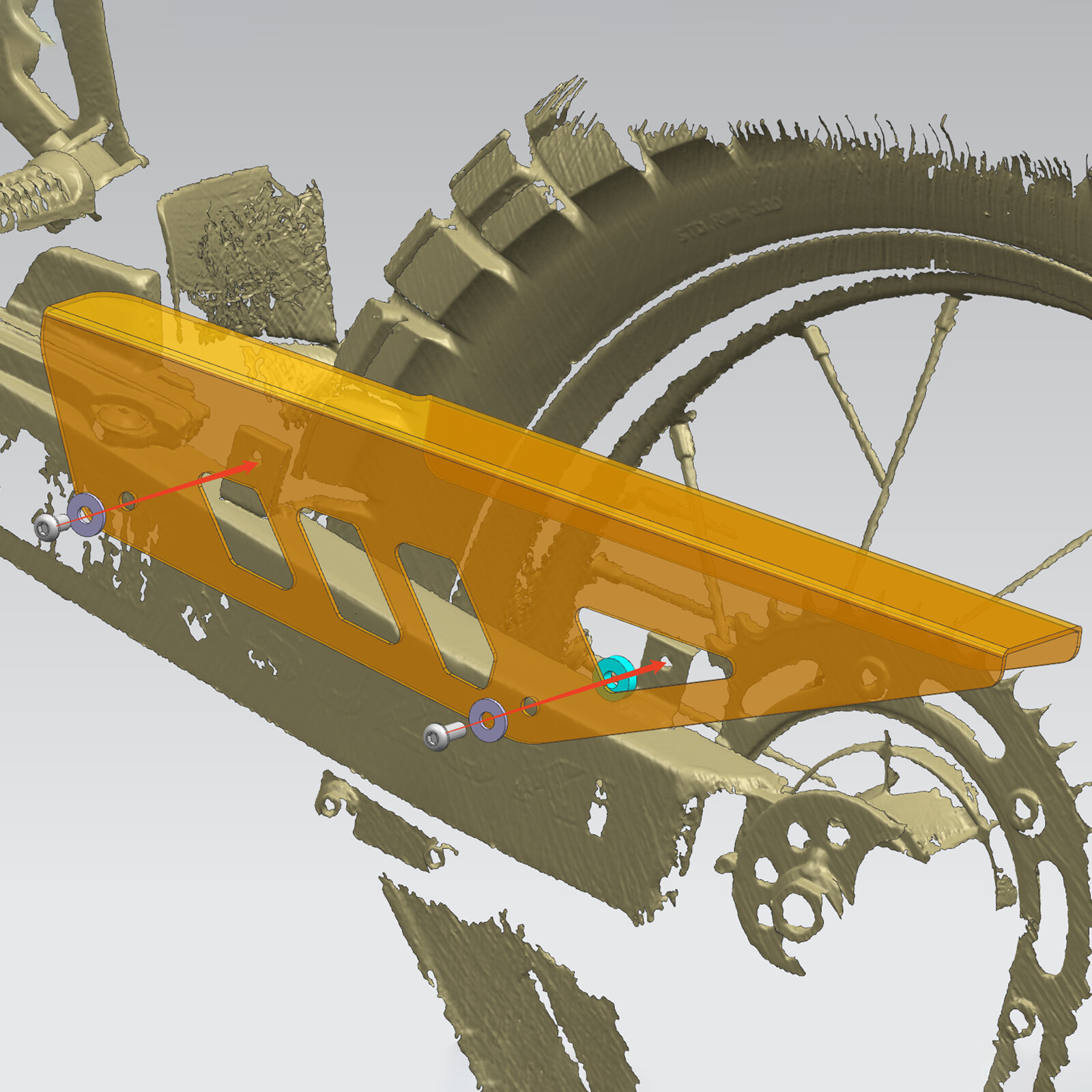 Sprocket Saver Chain Cover Guard For Suzuki DR650S DR650SE 1996-2023 2024