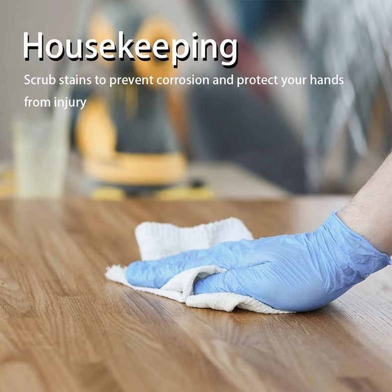 Disposable Nitrile Gloves 100pcs - Powder & Latex Free For Medical & Home Use