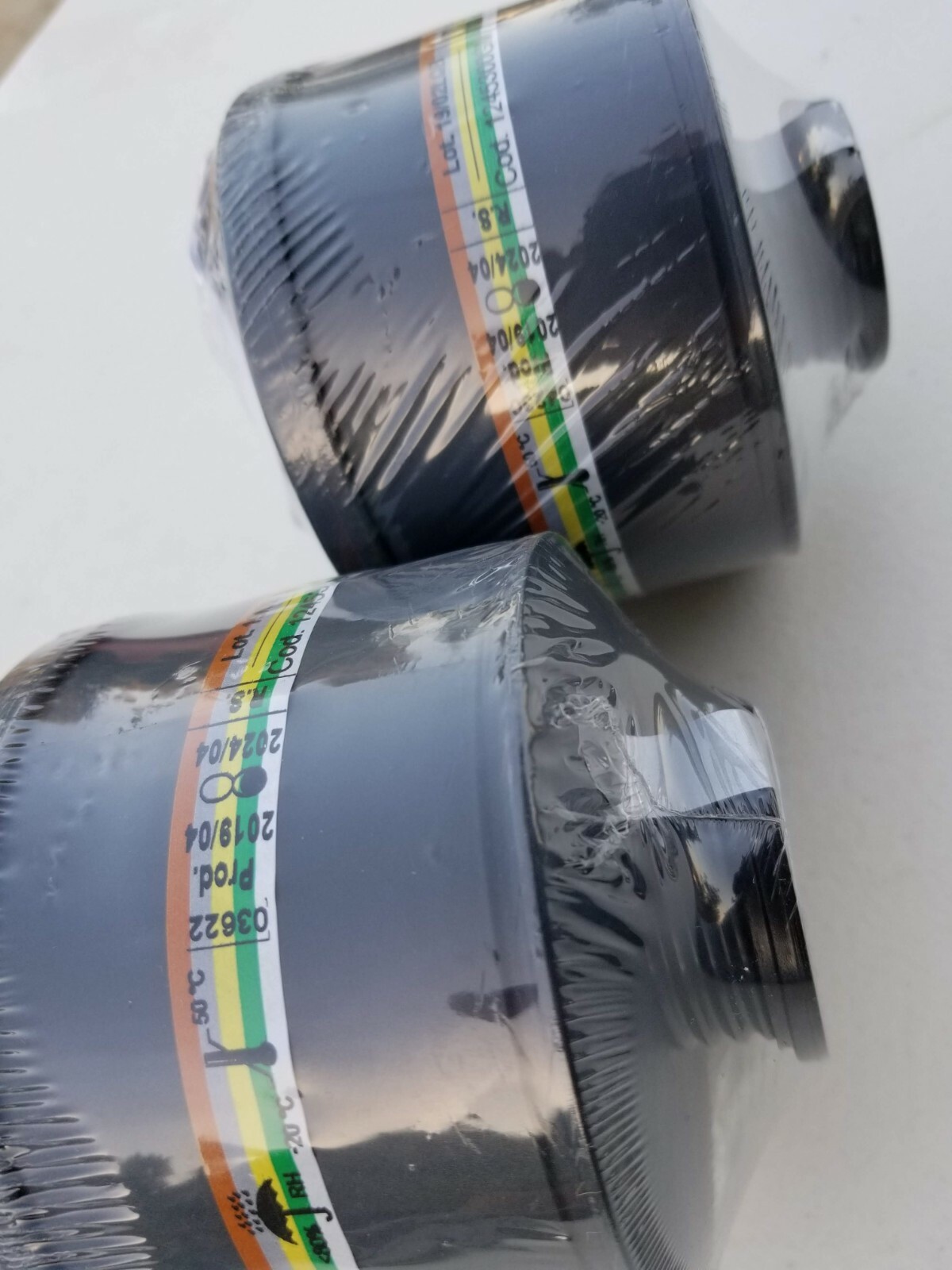 SGE 150 Gas Mask +2 New NATO 40mm NBC/CBRN Filters New Production MED/REG