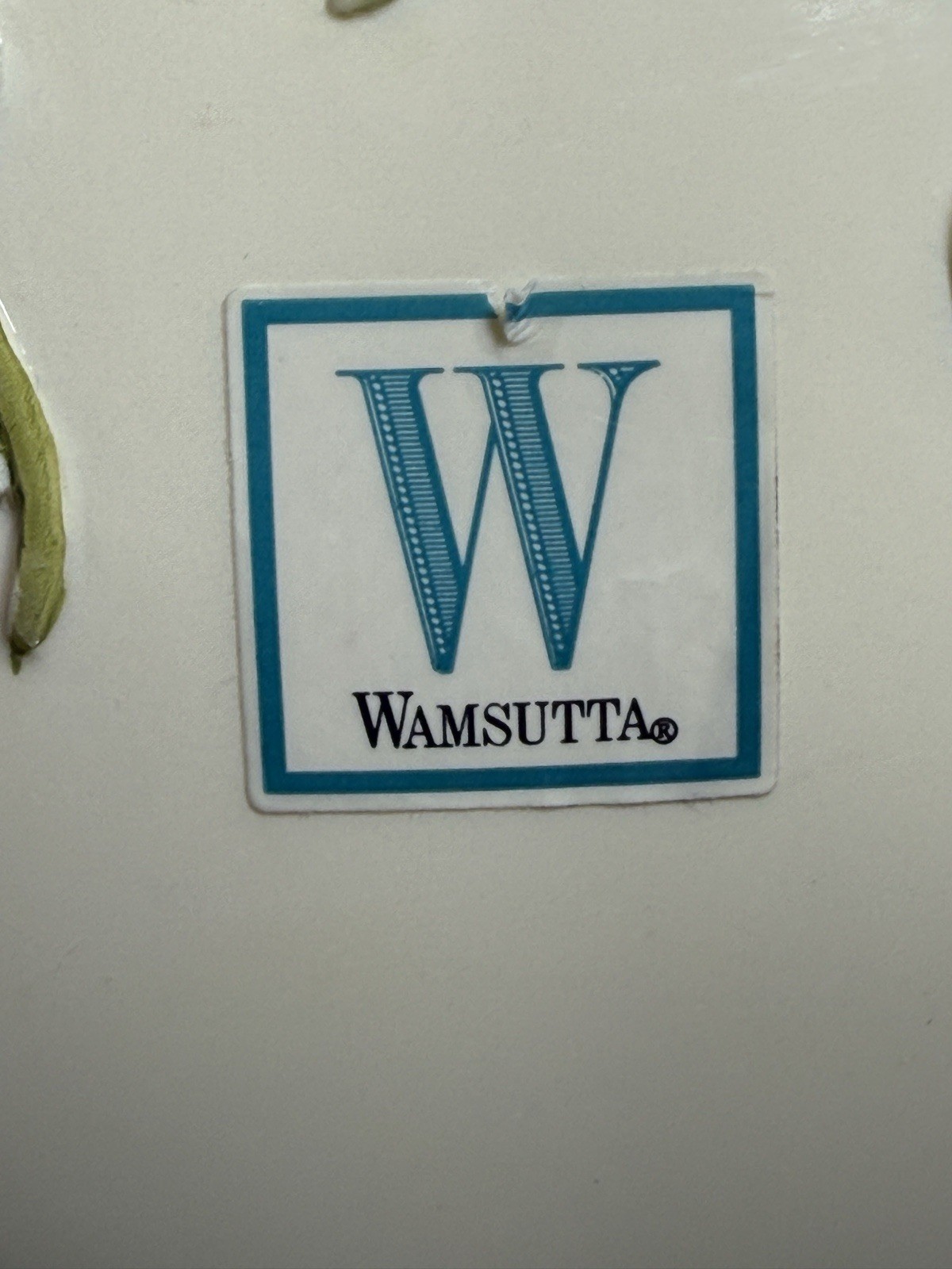 Wamsutta Rosebuds Wastebasket Resin Trash Can Shabby Chic Rose Floral Romantic