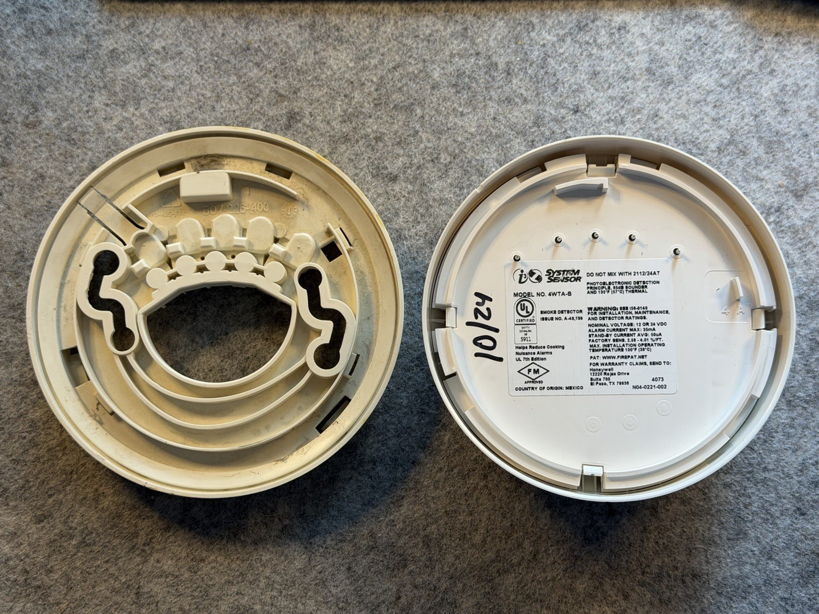 System Sensor 4WTA-B 4W Smoke Detectors