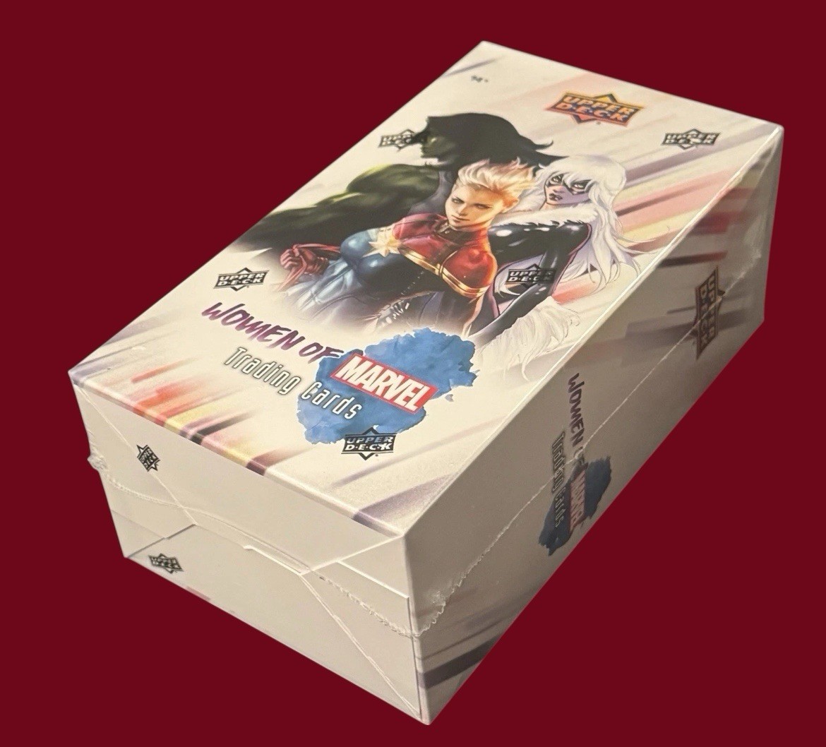 Women of Marvel 12-Pack Box (Upper Deck 2024) New & Factory Sealed 72 Cards