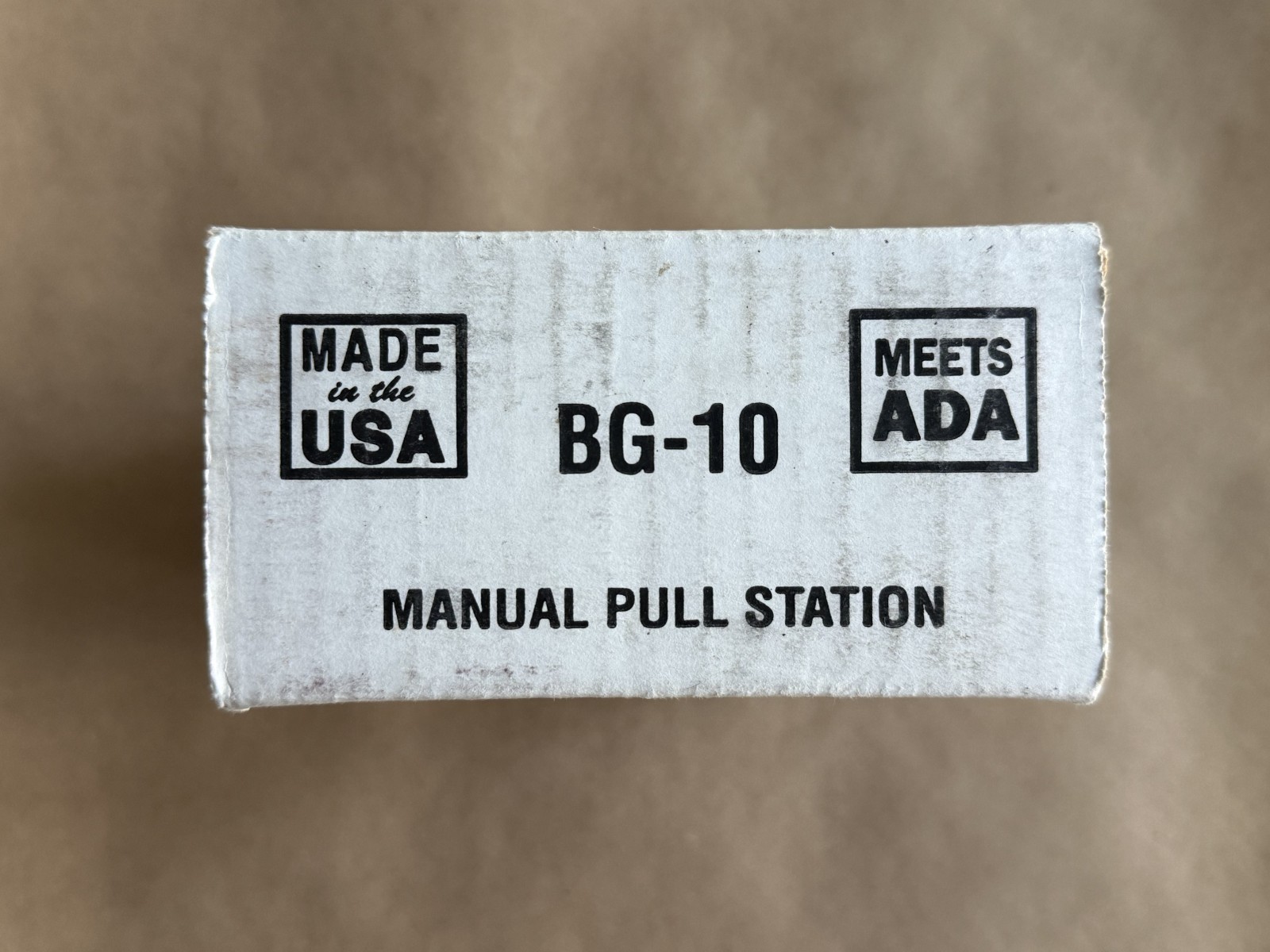 Fire-Lite BG-10 Fire Alarm Pull Station NEW