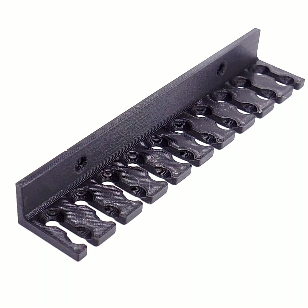 Wall Mount Holder / Organizer for Test Lead Probe Pairs - Banana Cables