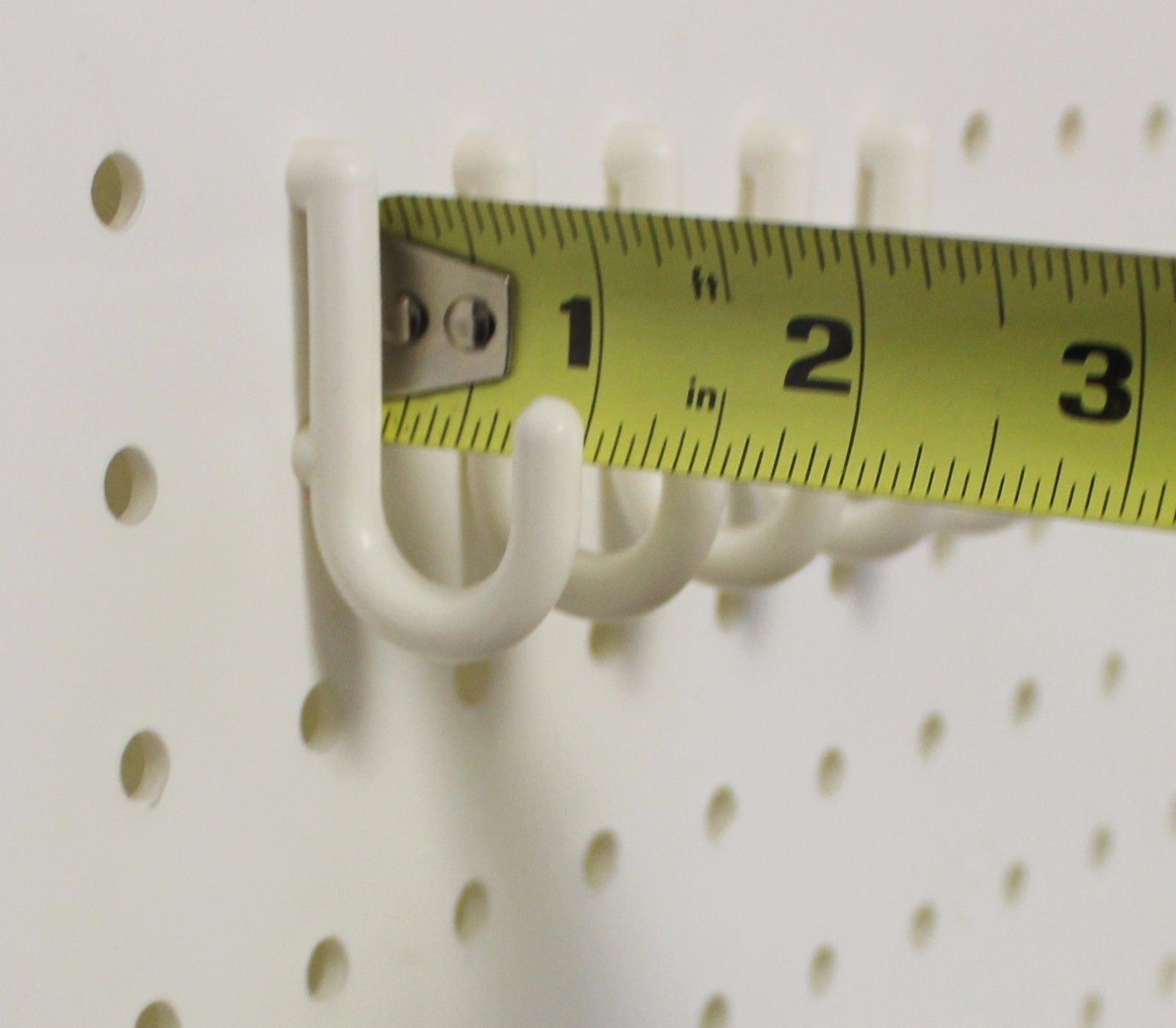 WallPeg Flex-Lock J & L Peg Hooks for 1/4" Pegboard - Lot 100 - Black or White