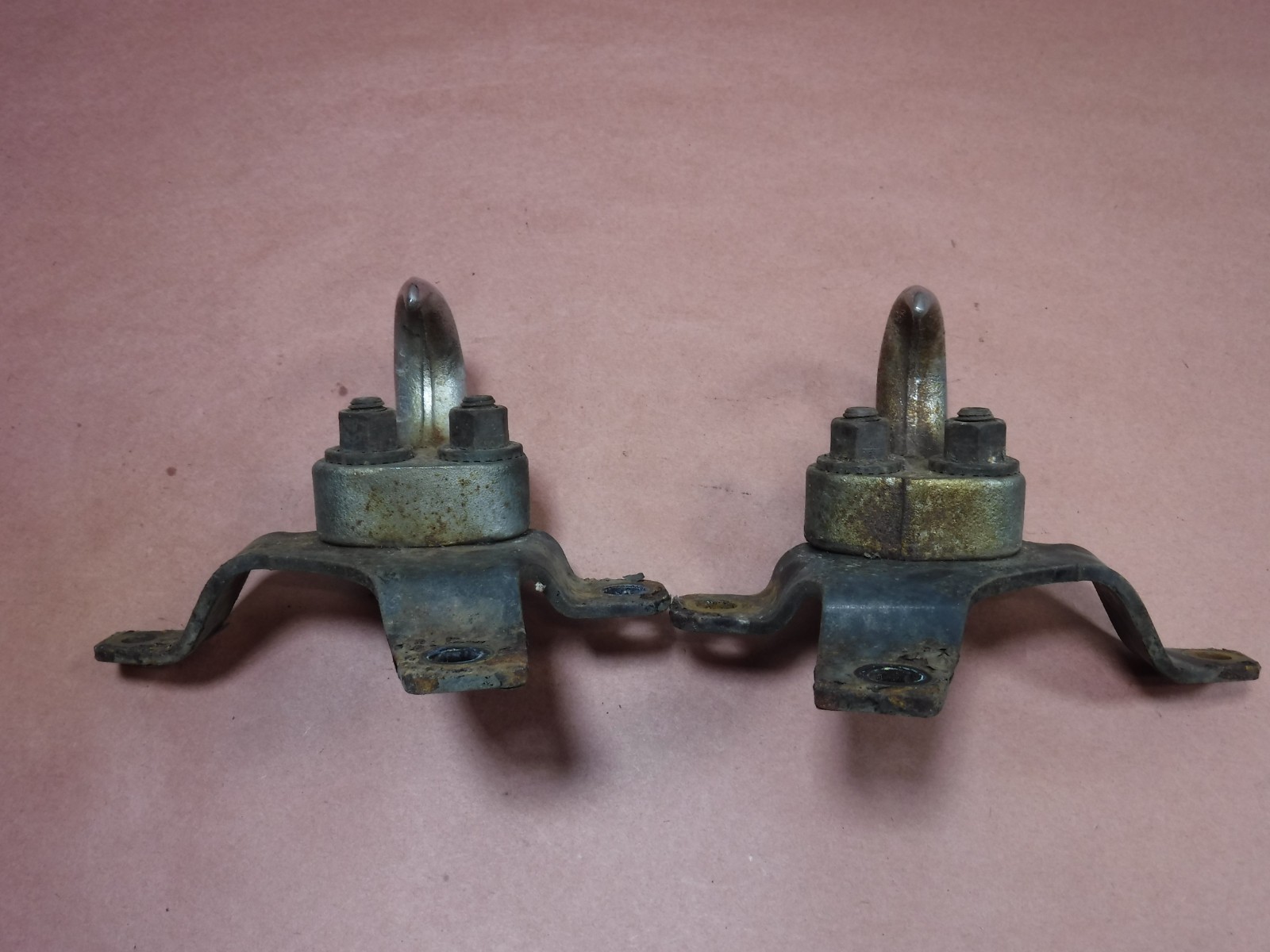 Jeep Grand Cherokee WJ 99-04 Factory Front Tow Hooks Hook Set Chrome OEM