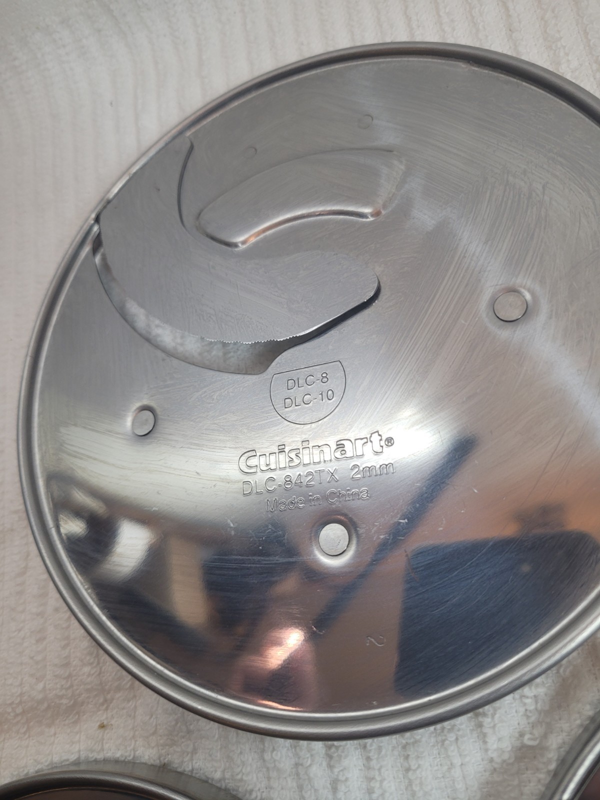 Cuisinart DLC-842TX 2mm & DLC-844TX 4mm Slicing Discs + DLC-837TX Medium Shred