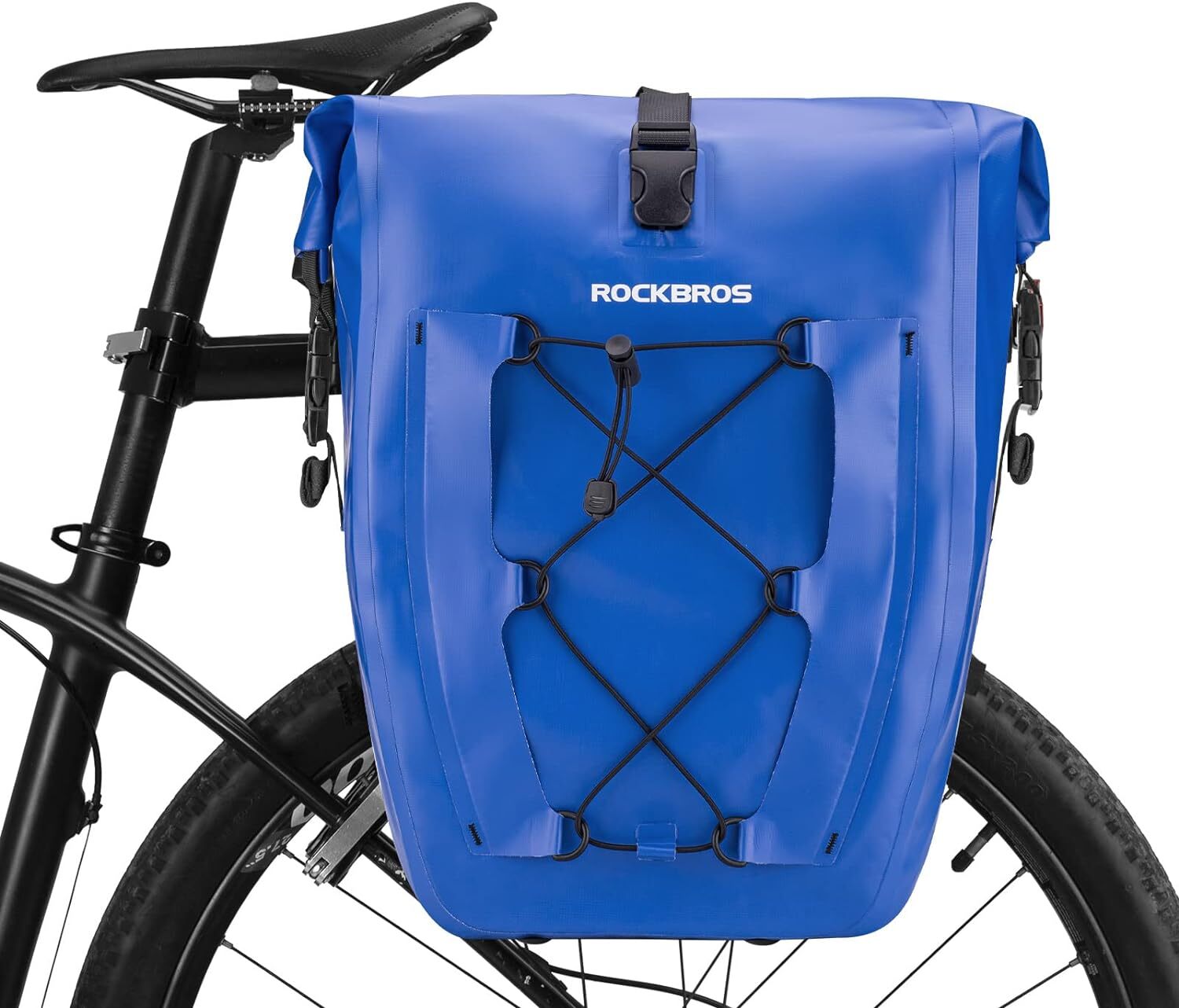 ROCKBROS 32L Waterproof Bike Panniers Rear Rack Bag Durable Only 1 PC