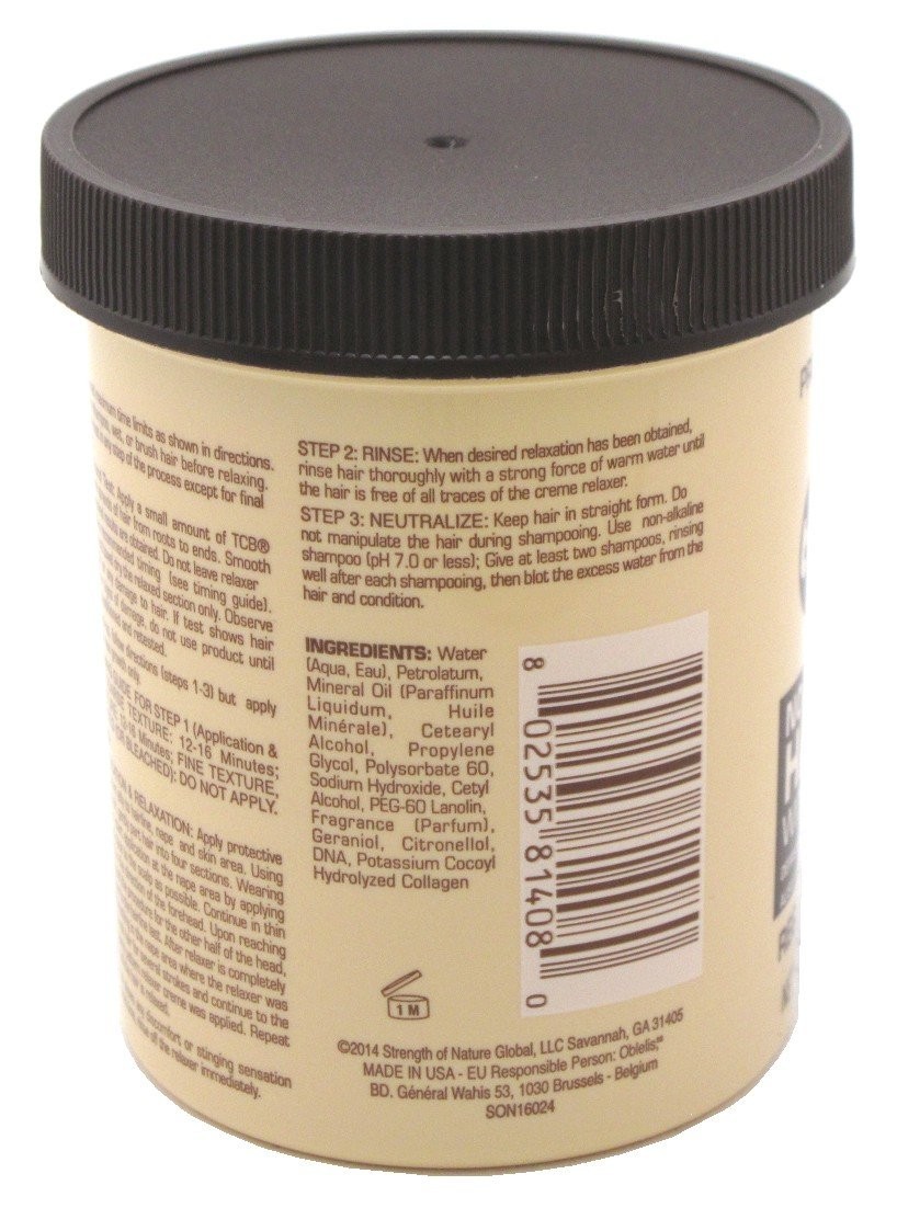 Tcb Hair Relaxer No Base Creme 7.5oz Regular Jar