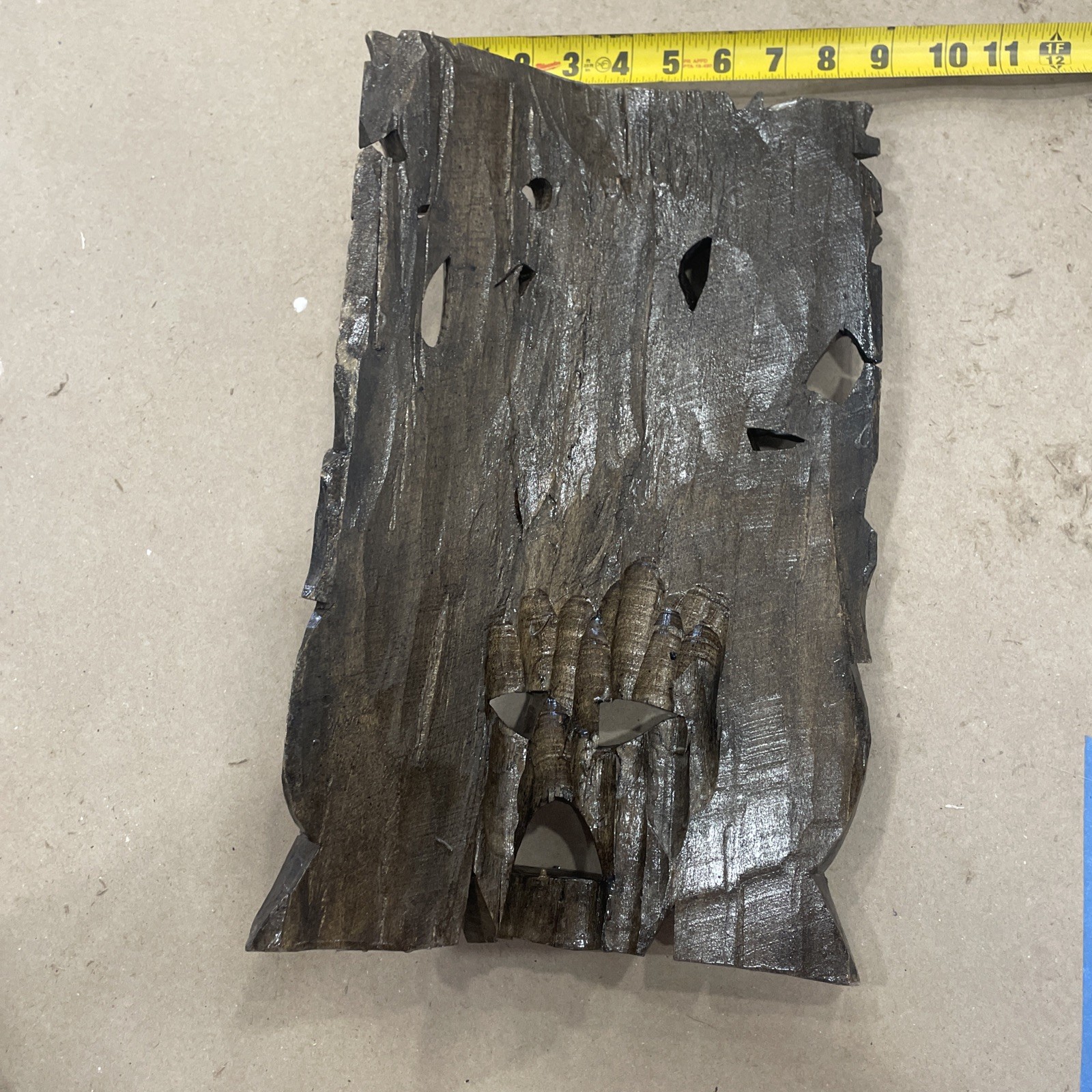 Aztec Hand Carved Mask