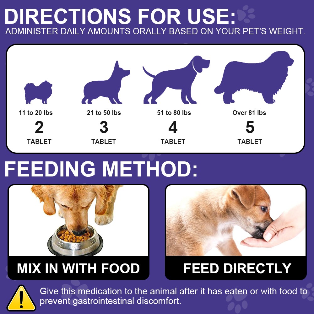 150 Chews Dog Hip and Joint Support Glucosamine Chondroitin MSM Supplement USA