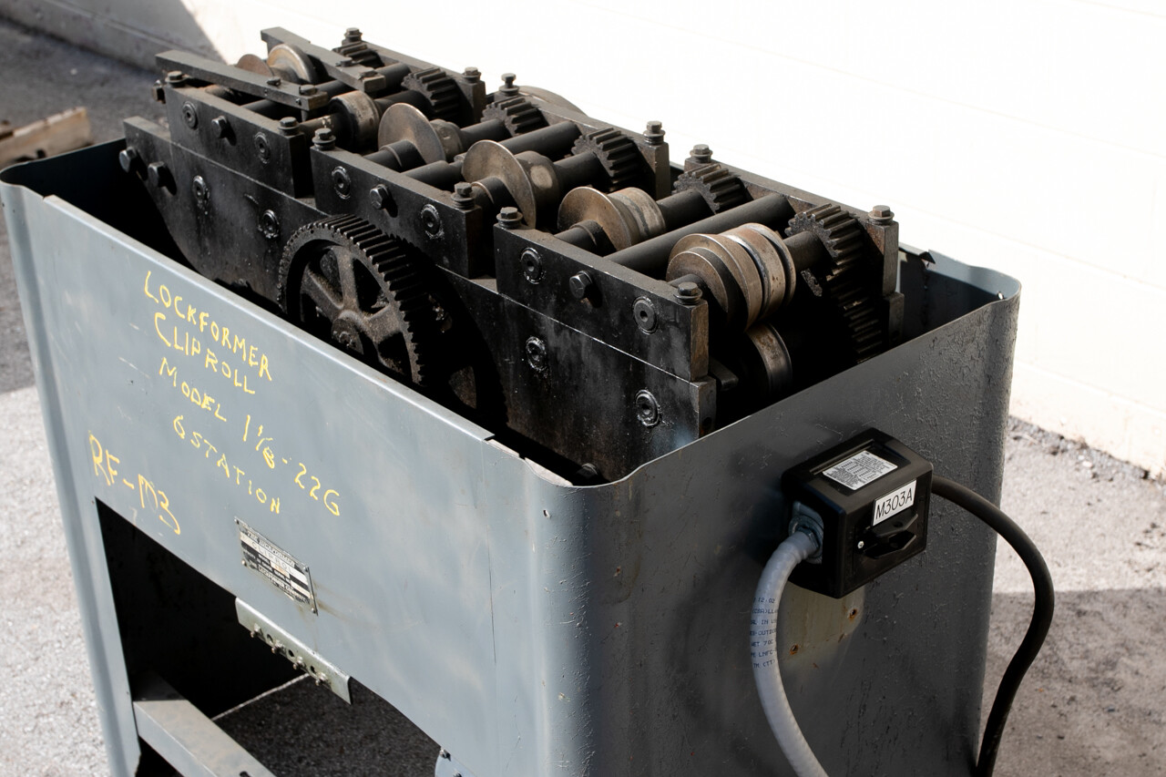 Lockformer Cliprol 1-1/8 22 Gauge 2Hp 3ph "NEW MOTOR"