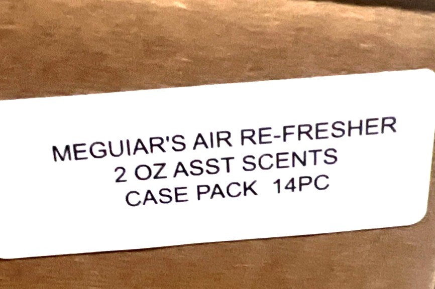 Meguiar's Car Air Re-Fresher Variety Pack Odor Eliminators (Case of 14)
