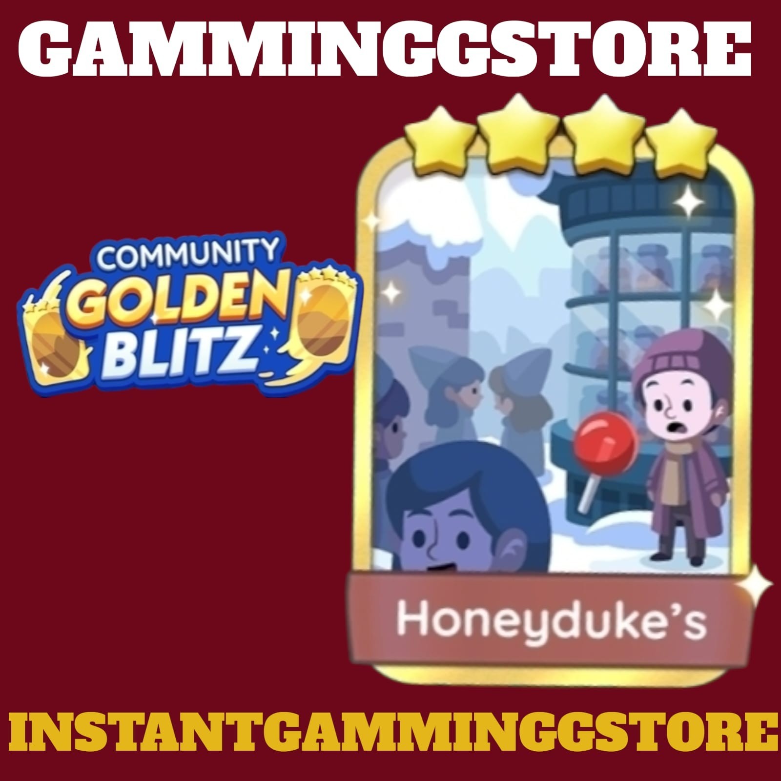 Choose any golden blitz voldemort & honeydukes Mono_poly Go Stickers golden