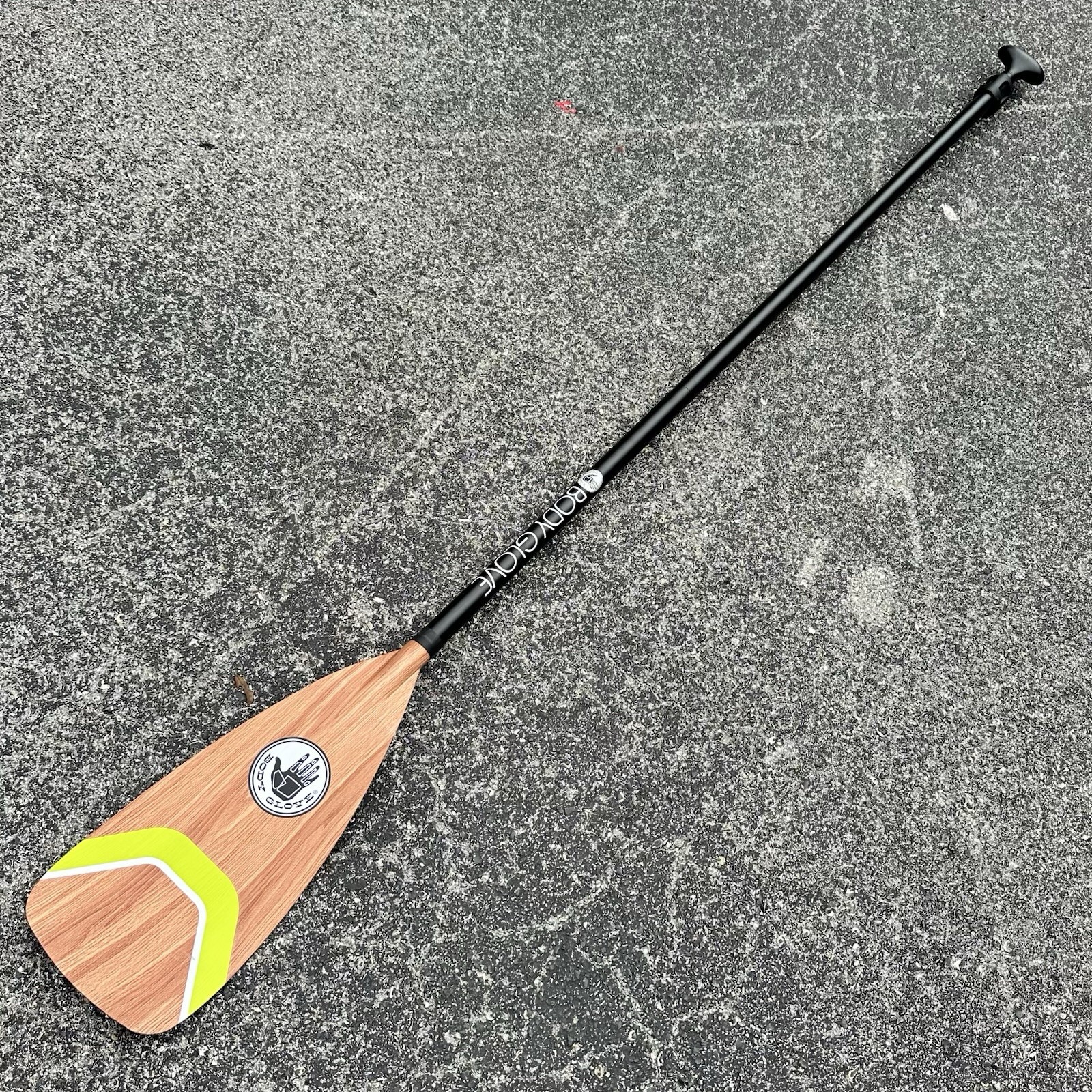 3-Piece Adjustable SUP Paddle –Lightweight, Floating Aluminum Shaft (Body Glove)