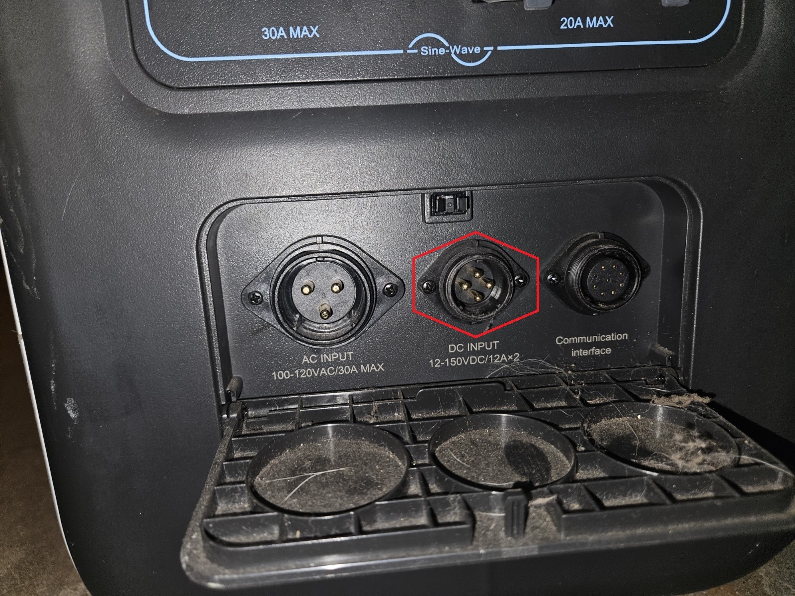 DC Aviation Plug Solar Power PV Charging Cable For BLUETTI AC300 AC500 EP500Pro