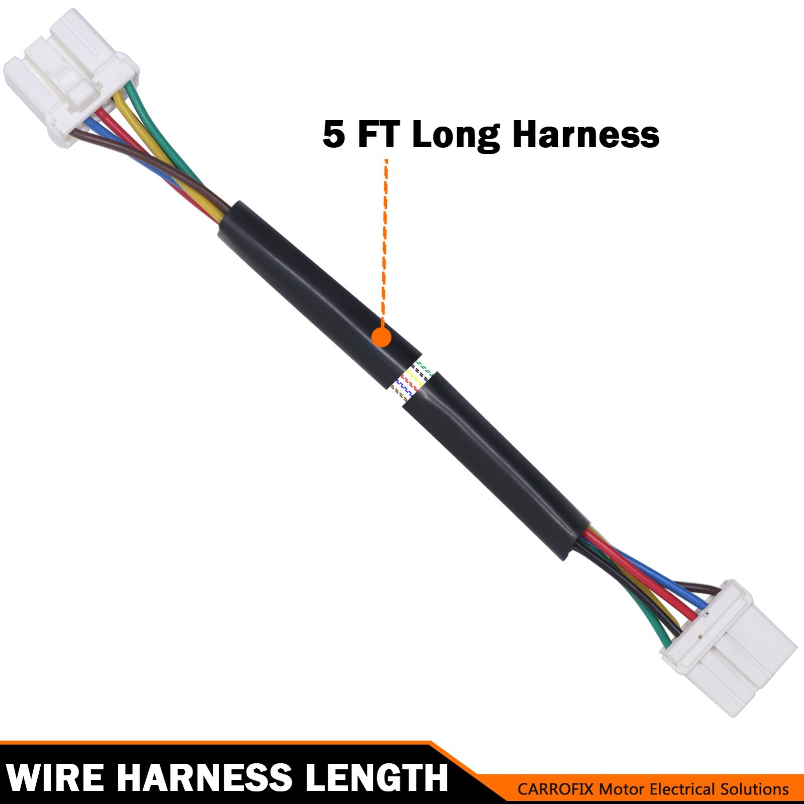 Replacement Harley Davidson Rear Fender Wiring Harness Adapter 2120-1060 NRFH-01