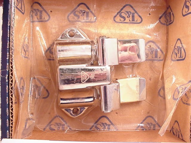 T & S B-0502 Double Pedal Valve  Polished Ship Same Day