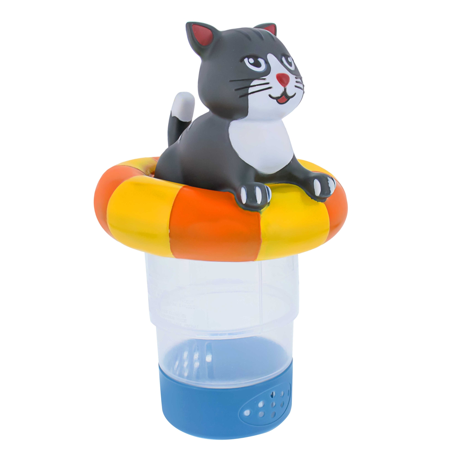 U.S. Pool Supply Kitty Cat Floating Pool Dispenser, Holds 3" Tablets