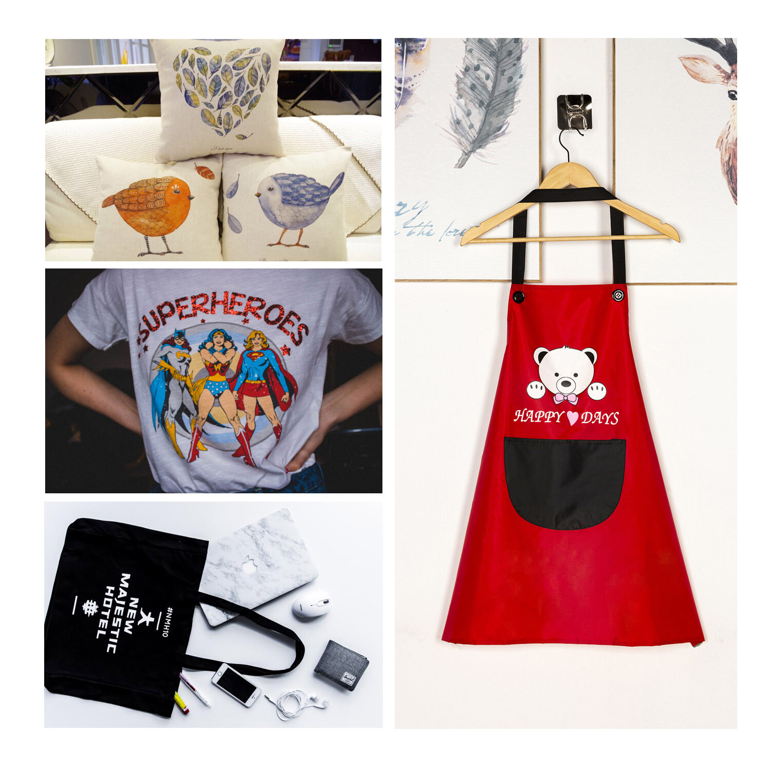 A-SUB Inkjet Printable Heat Transfer Paper DARK + LIGHT 20 Sheets Iron-On HTV