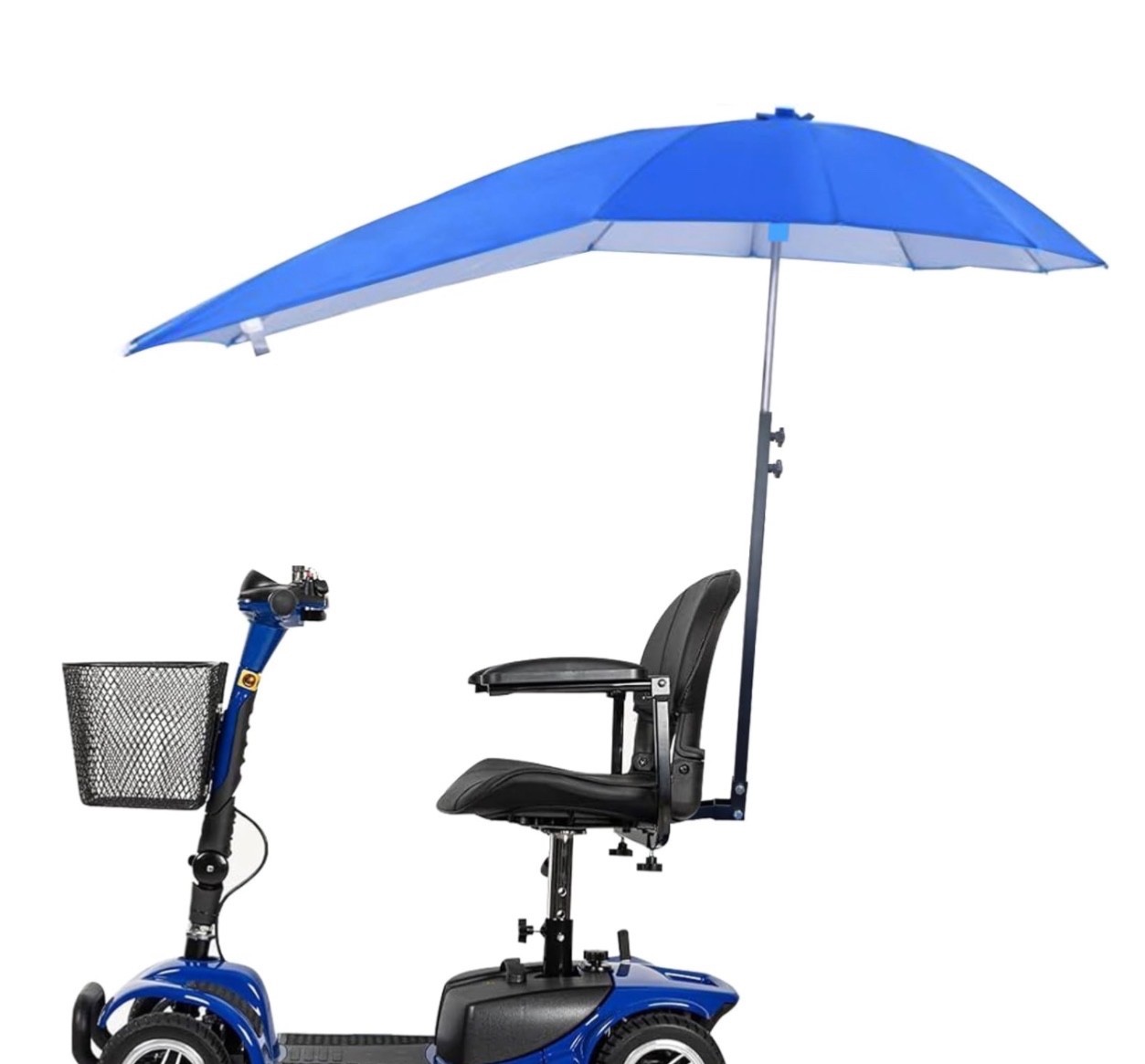 CC LOT Sun Shade Canopy for Mobility Scooters Rain Convertible Top Accessory Sun