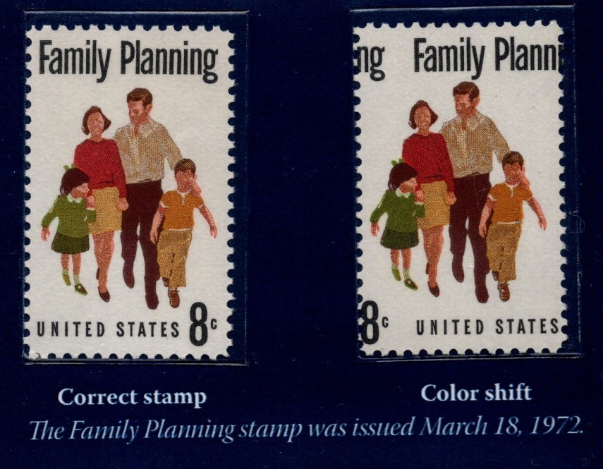 Centsational MNH EFO Error Extraordinary US Stamp Errors Folio