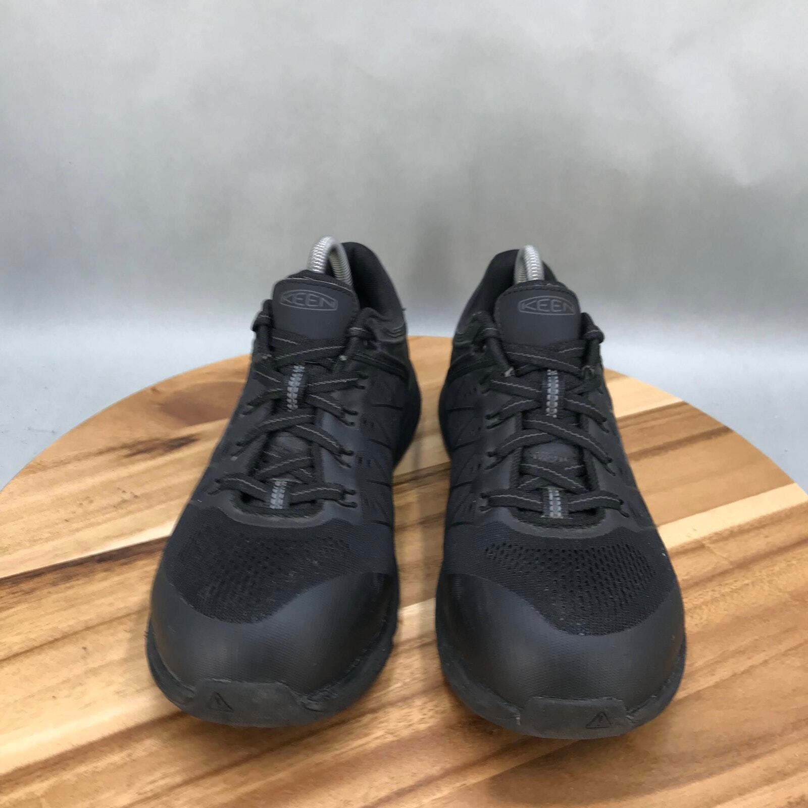 Keen Vista Energy Comp Toe Work Shoes Womens 10 M Black Mesh Lace Up Low Top