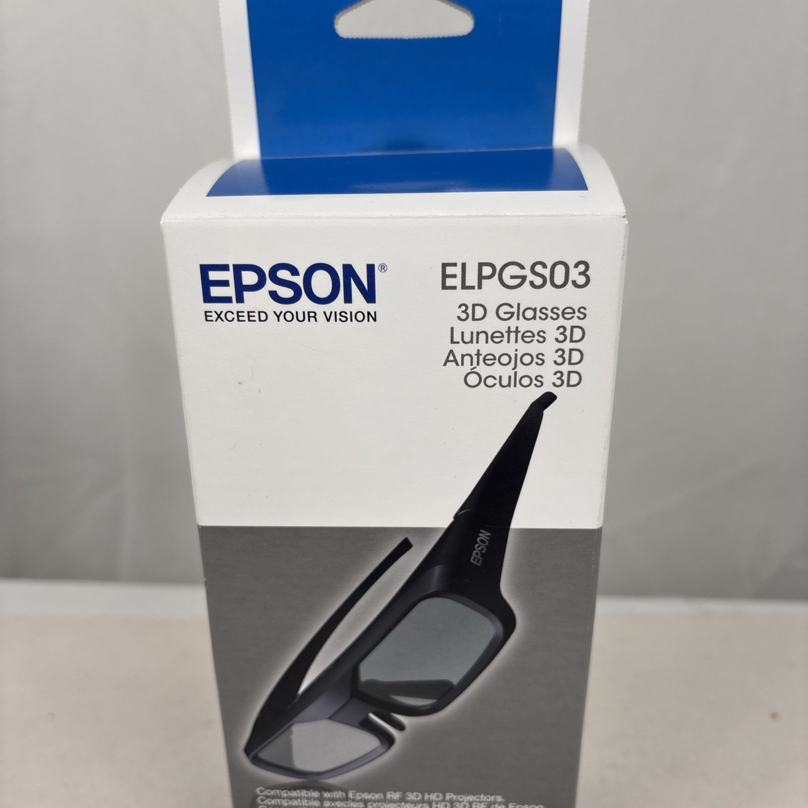 Epson Active 3D Glasses ELPGS03 for Epson RF 3D HD Projectors