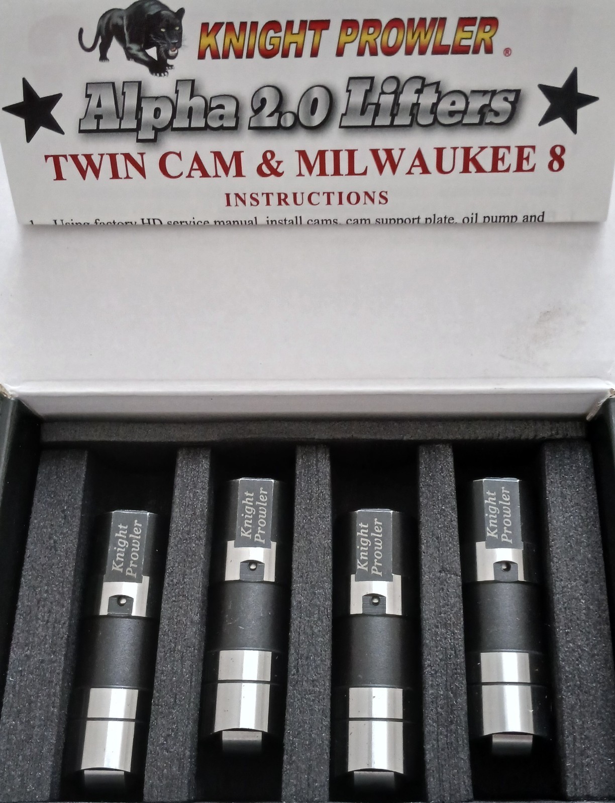 WOOD Harley Lifters "ALPHA 2.0"  T.C. & M 8  Super High Performance   SHIPS NOW!