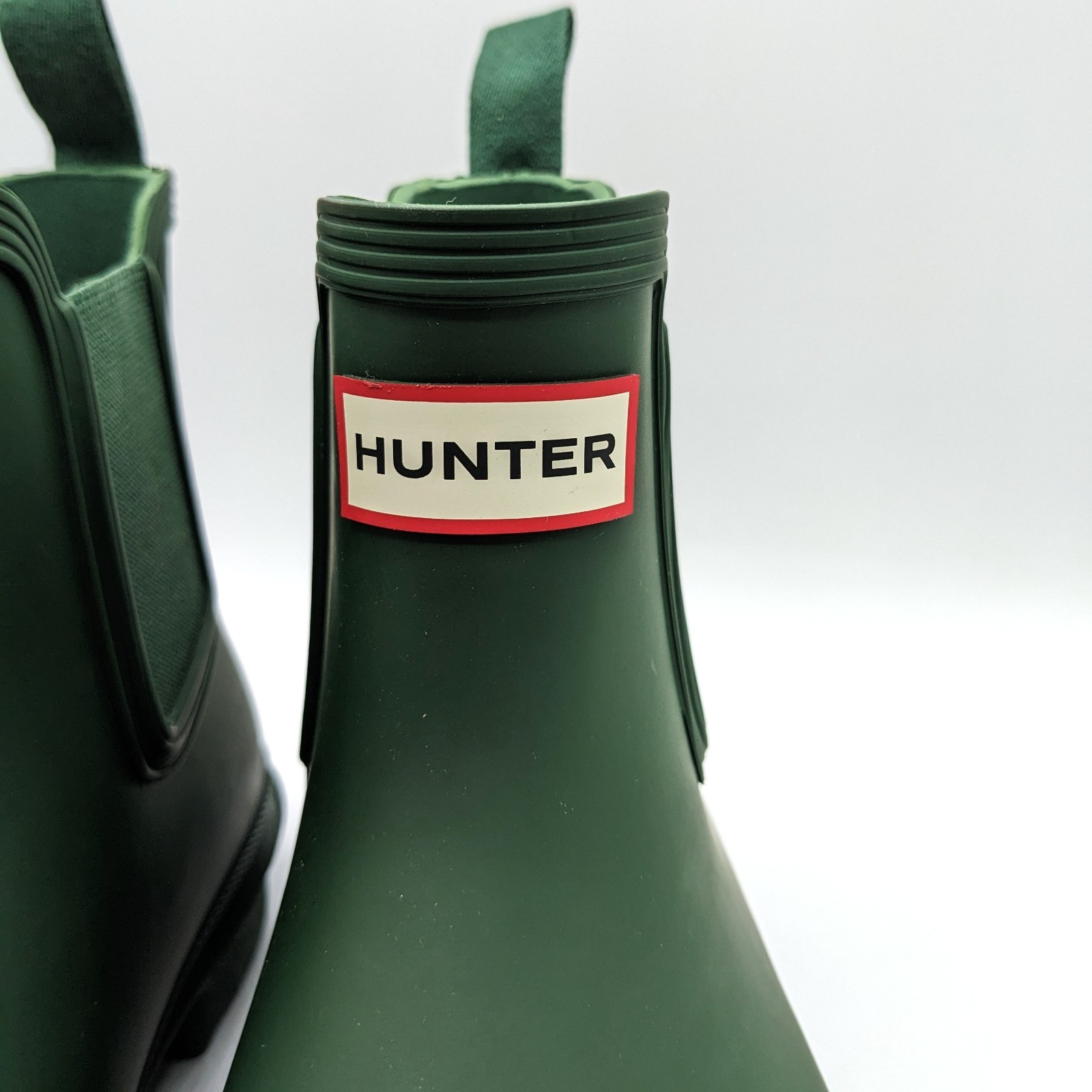 Hunter Original Chelsea Women's Waterproof Rain & Farm Boots (Hunter Green) NEW