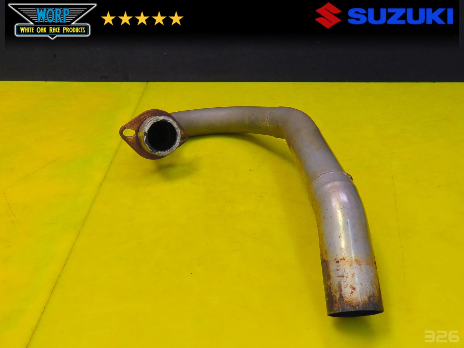2003 SUZUKI QUADSPORT LTZ400 KFX DVX CT RACING SUPERTRAPP STYLE EXHAUST MUFFLER