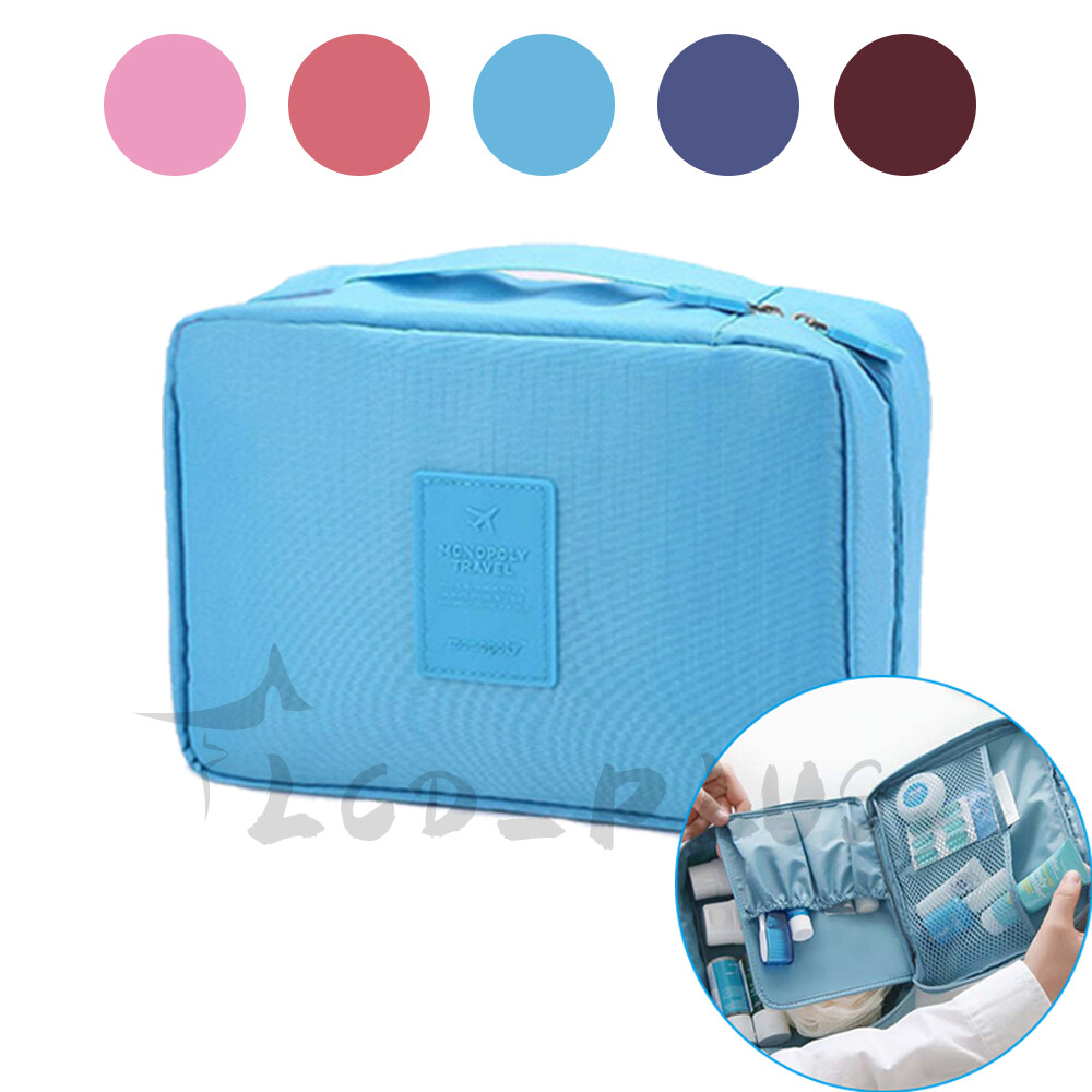 Multifunction Cosmetic Bag Makeup Case Pouch Toiletry Wash Organizer Travel Bag