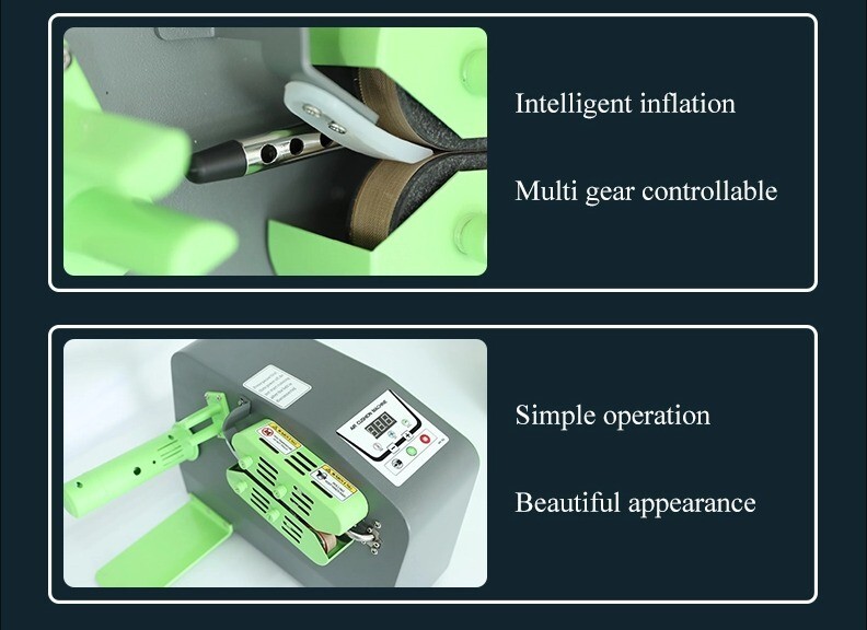 Air Cell, HY-02 Air Cushion Bubble Maker Machine, Air Pillow inflator + 2 Rolls