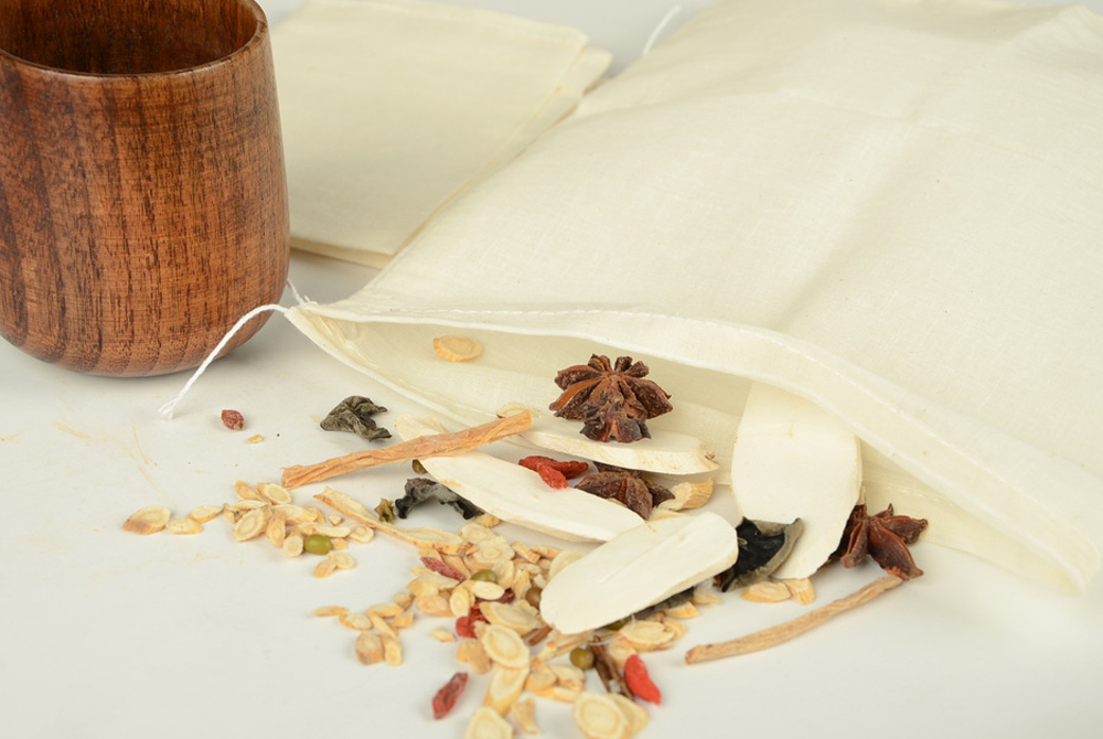 LARGE16x20inch /40x50cm Cotton Muslin Drawstring Bags Reusable Tea Herbs 50PCS