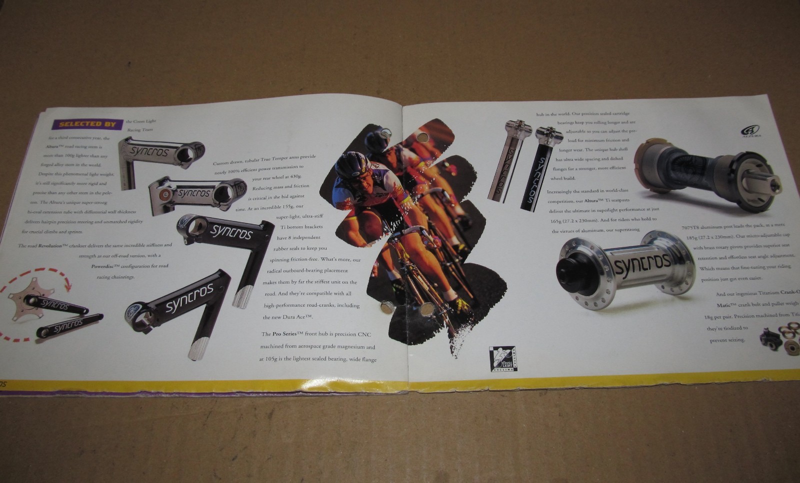 1995 Syncros Bicycles and Bicycle Parts Catalog