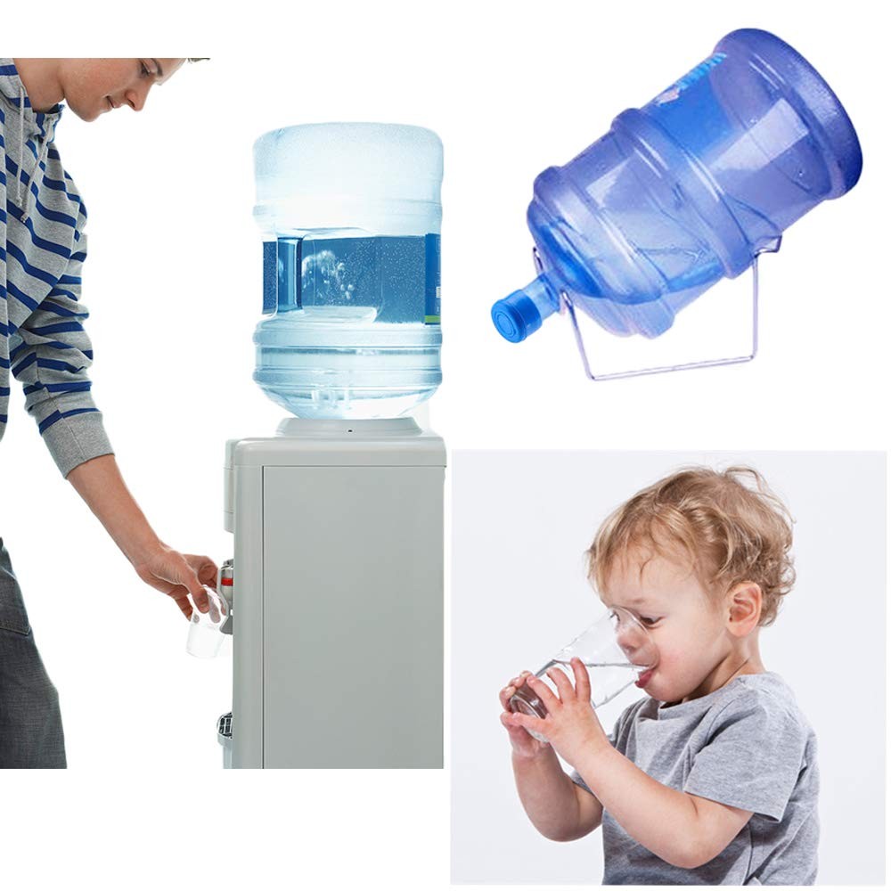 30 Pack Non Spill Caps,Reusable 55mm 3 and 5 Gallon Water Bottle Snap On Cap