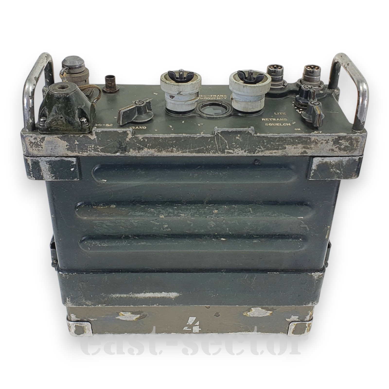 US Army PRC-77 RT-841 Military Radio Set Manpack Antenna Frame Handset Bag PRC25