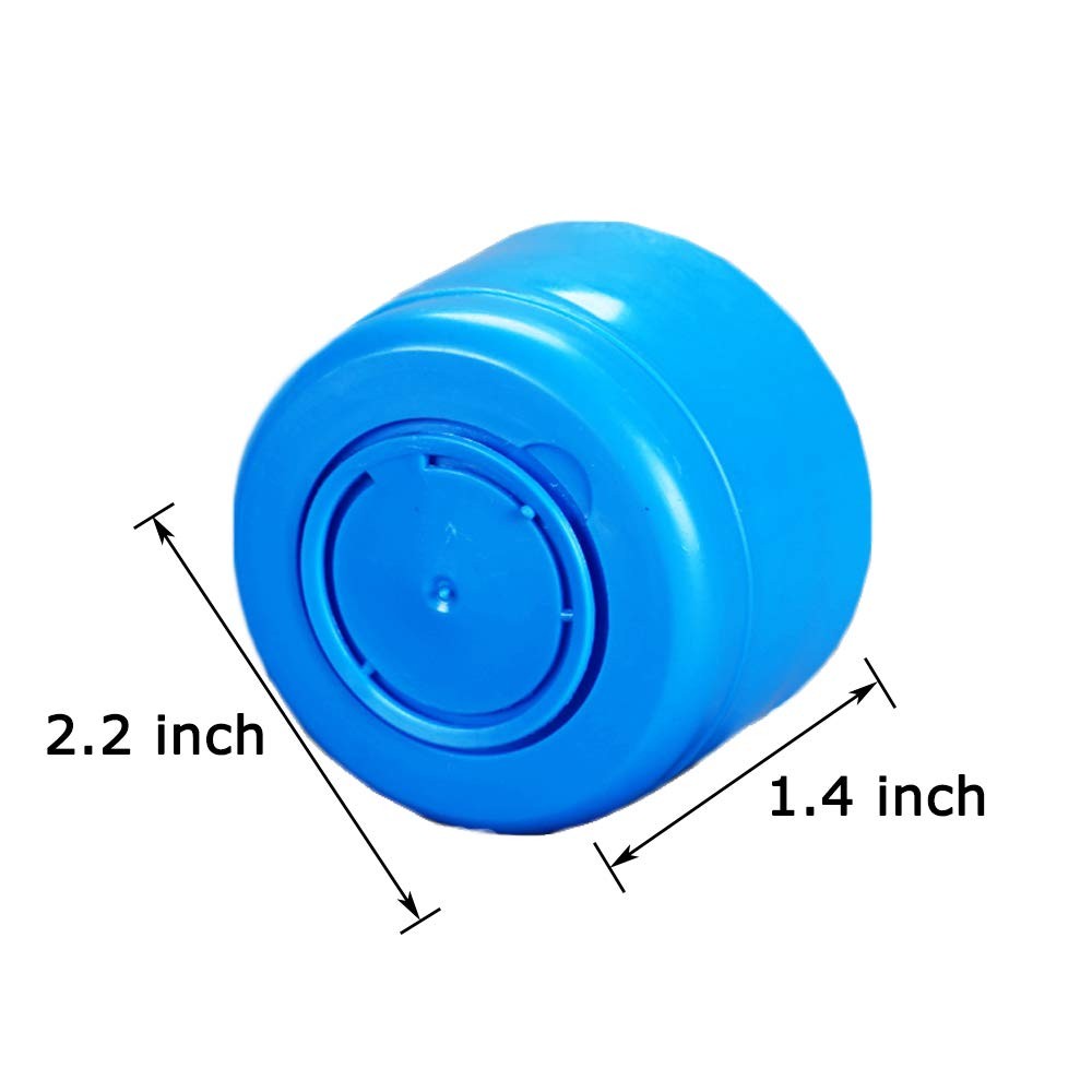 30 Pack Non Spill Caps,Reusable 55mm 3 and 5 Gallon Water Bottle Snap On Cap