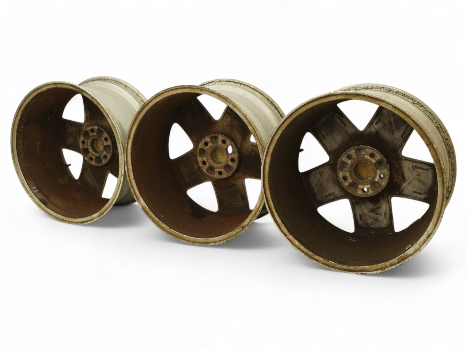 2003 - 2010 Audi A8 D3 Wheel Rim Cg3 5-112Mm 5 Spoke 45Mm Offset Set Of 3 Oem