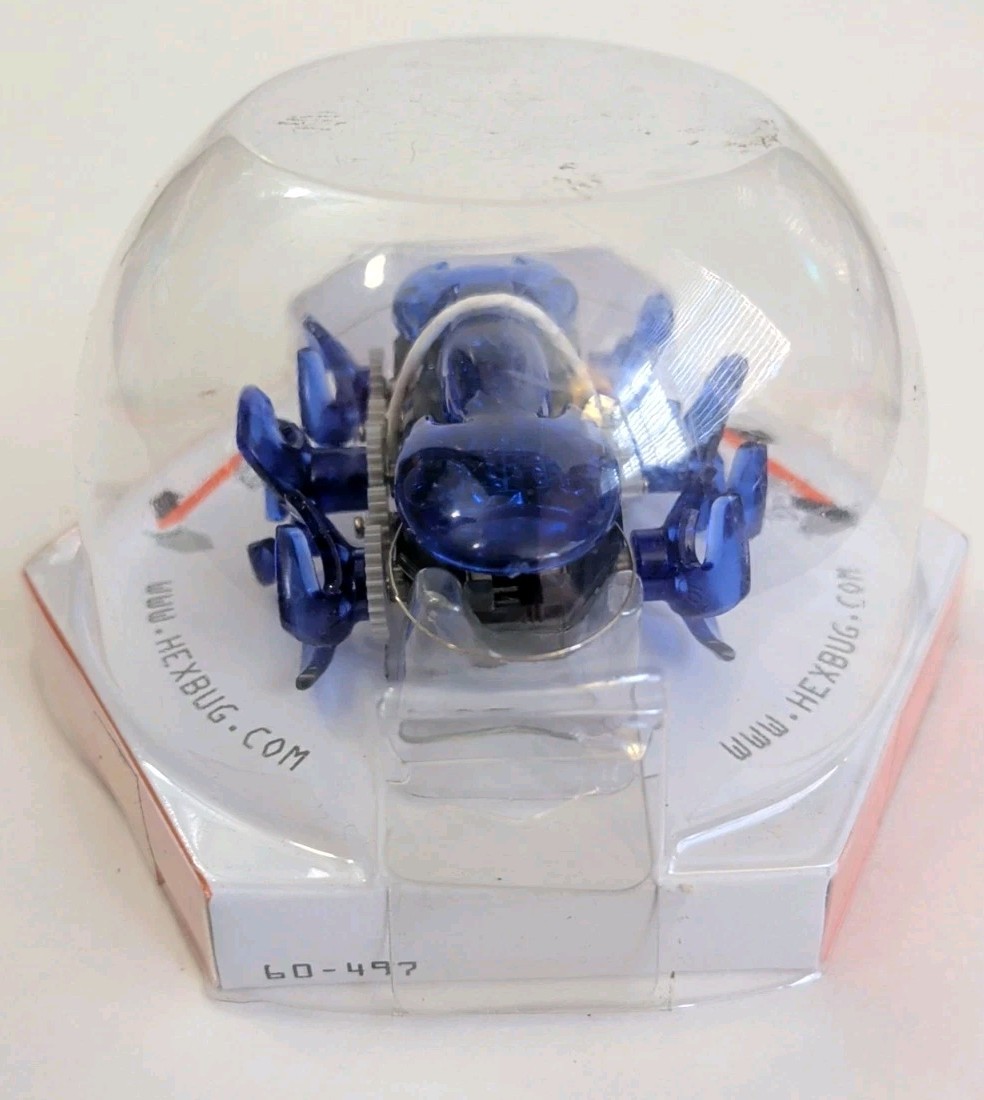 2011 Hex Bug Micro Robotic Ant Blue 60-497 New