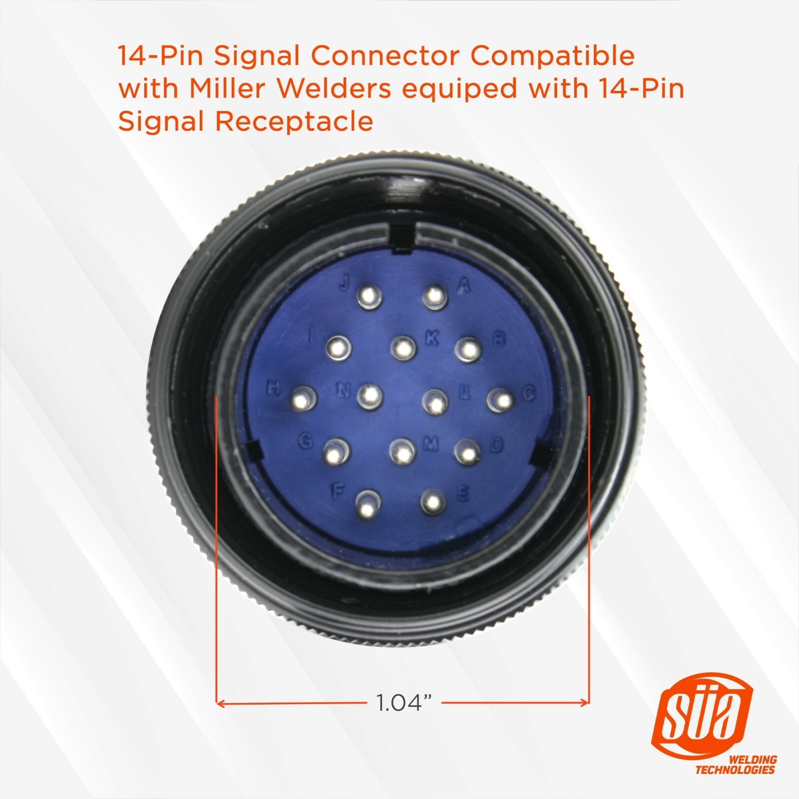 Finger ON/OFF Switch for TIG Torch - 14 Pin Connector for Miller Welders