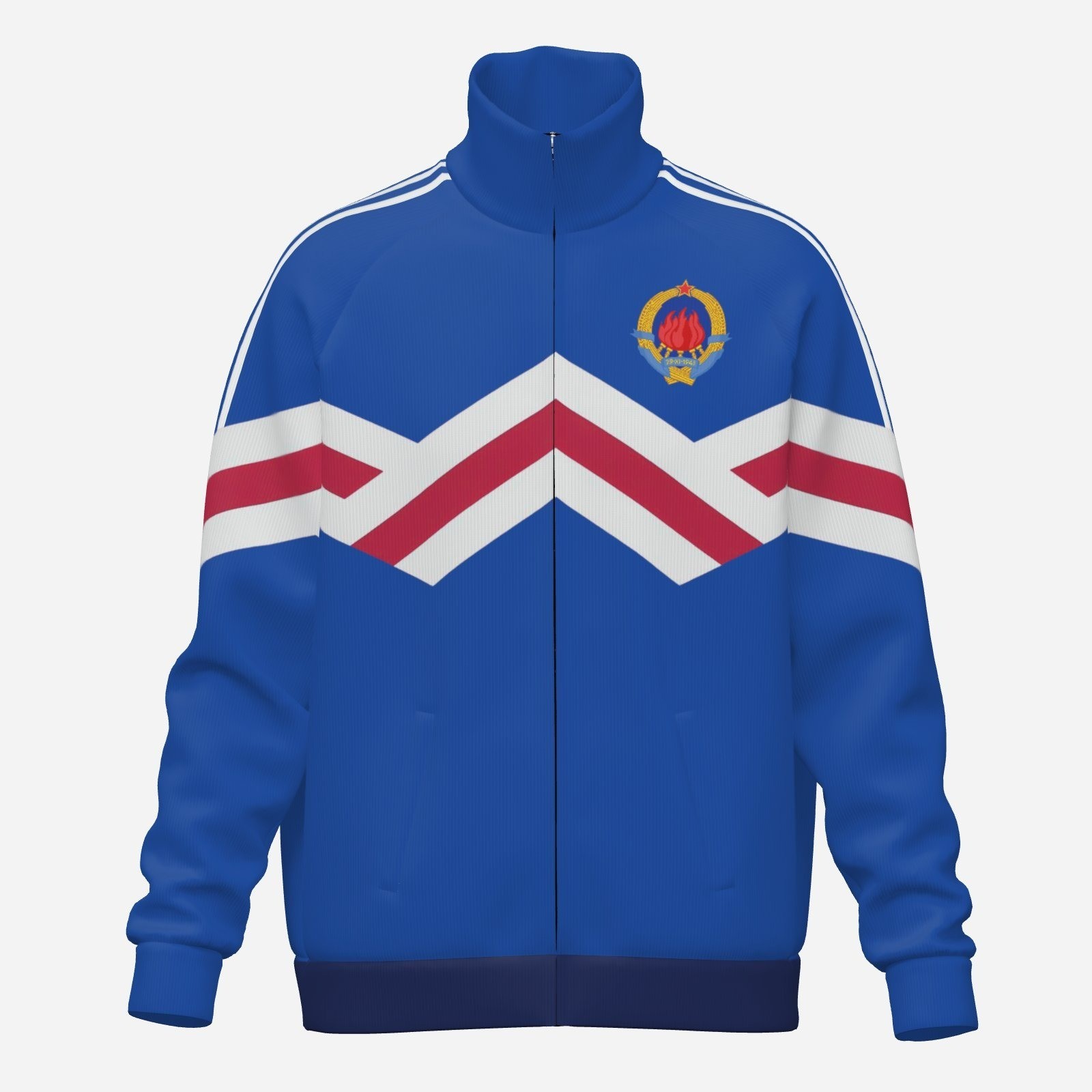 Yugoslavia - football JACKET  Retro replica, Chaqueta 1990  jugoslavija