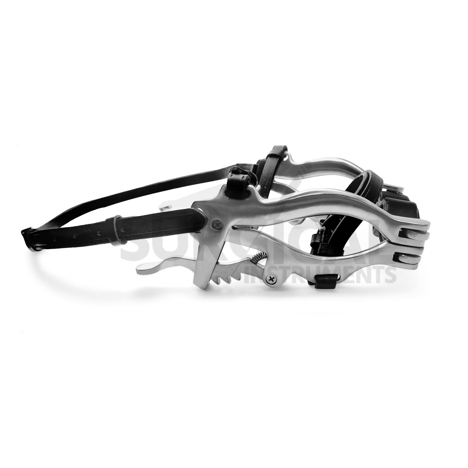 Equine Dental Speculum Horse Mouth Gag Stainless Leather McPherson German Grade