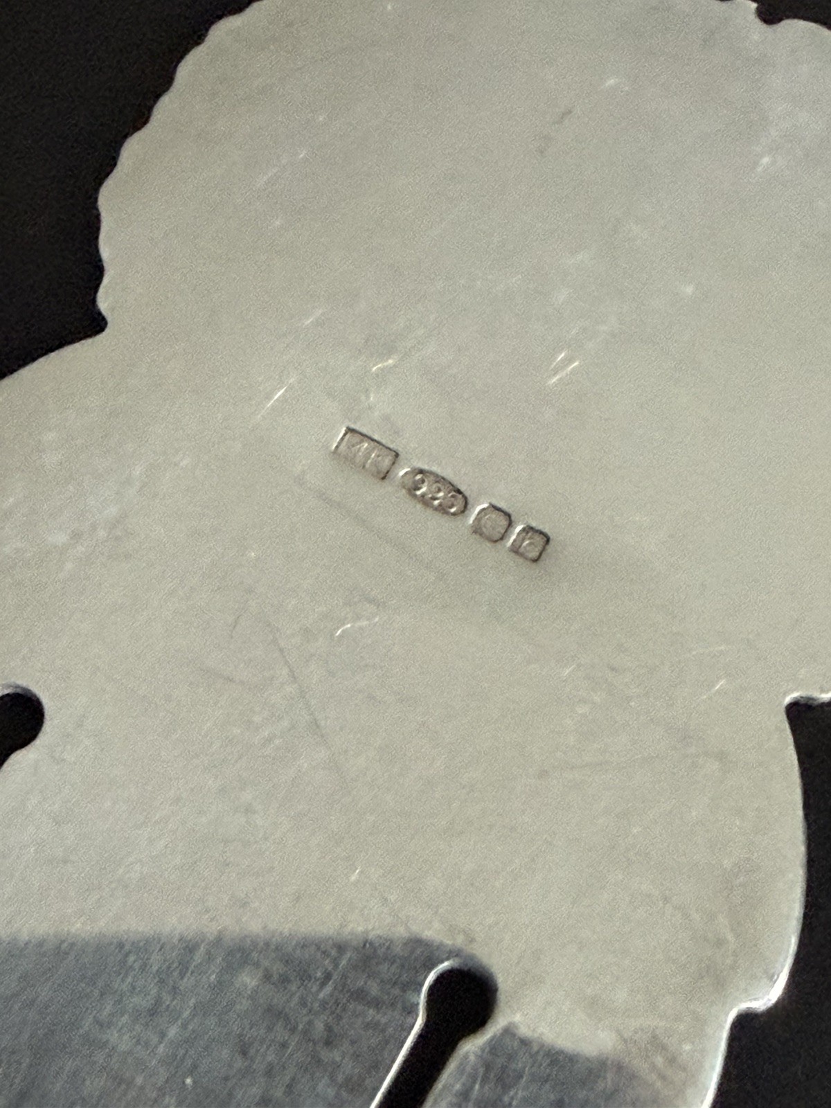 Vintage Solid Silver Owl Bookmark M Kamin & Co 2001