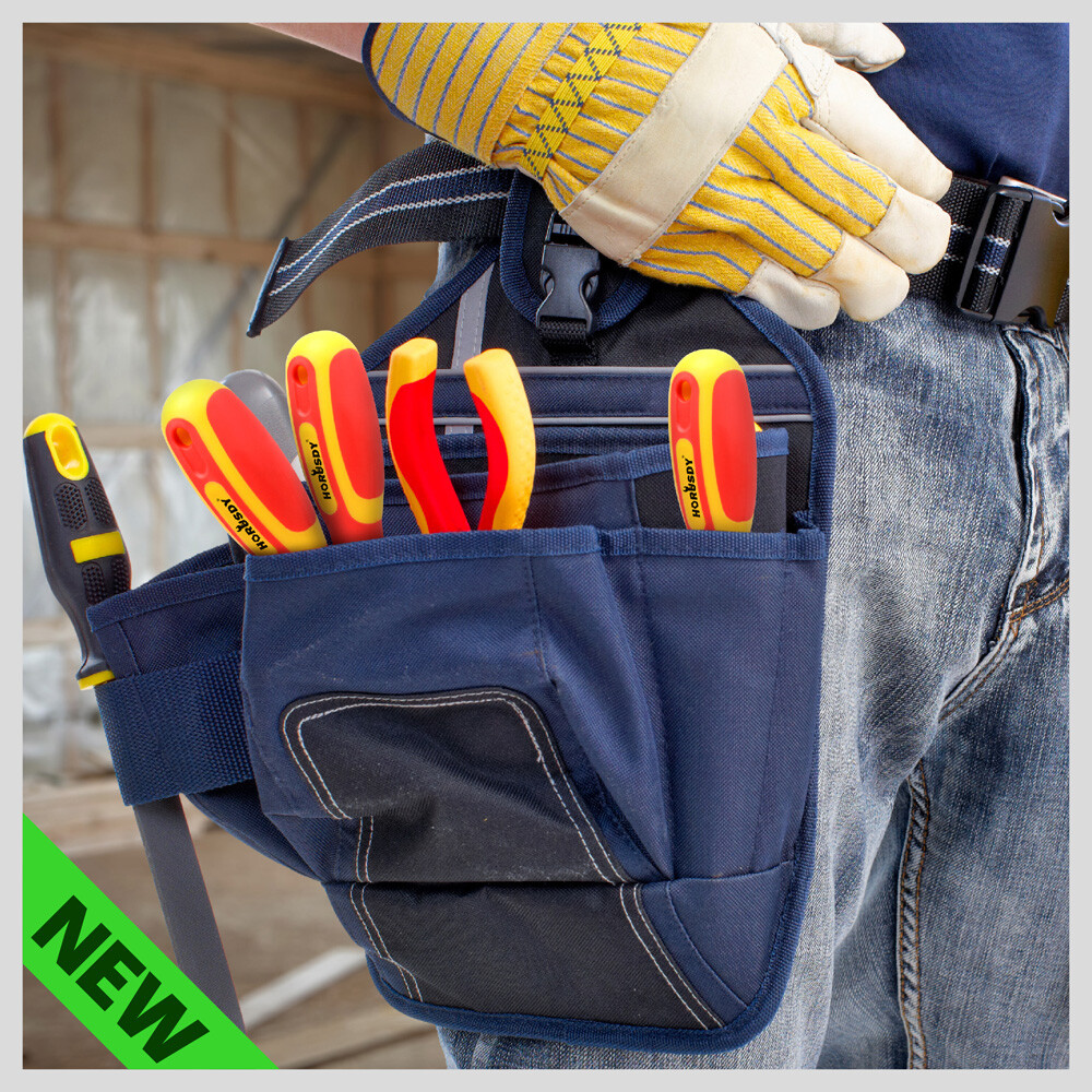 6pc Electrician's Insulated Magnetic Electrical Hand Screwdriver Tool Set New
